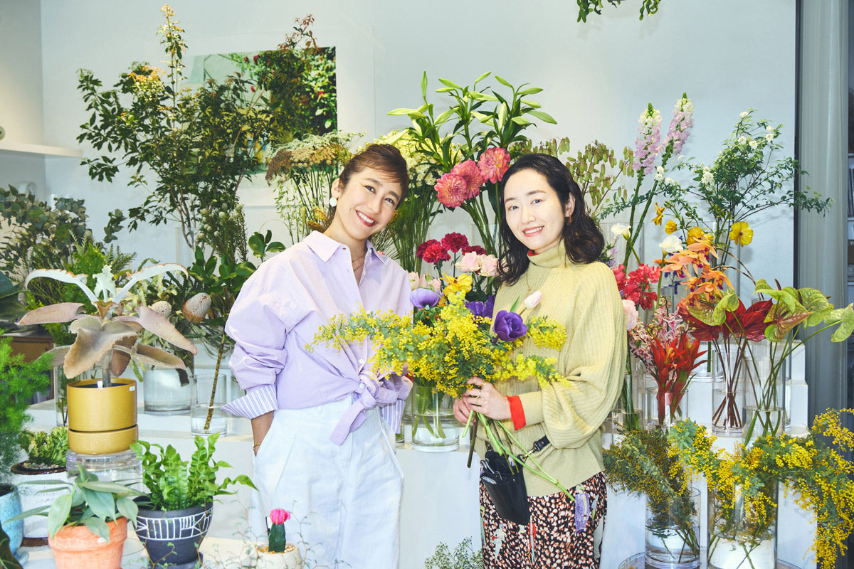 花と宝石、2つの世界を彩る想い【マロッタ忍(talkative)× 橘優子(花屋「橘」)インタビュー】
