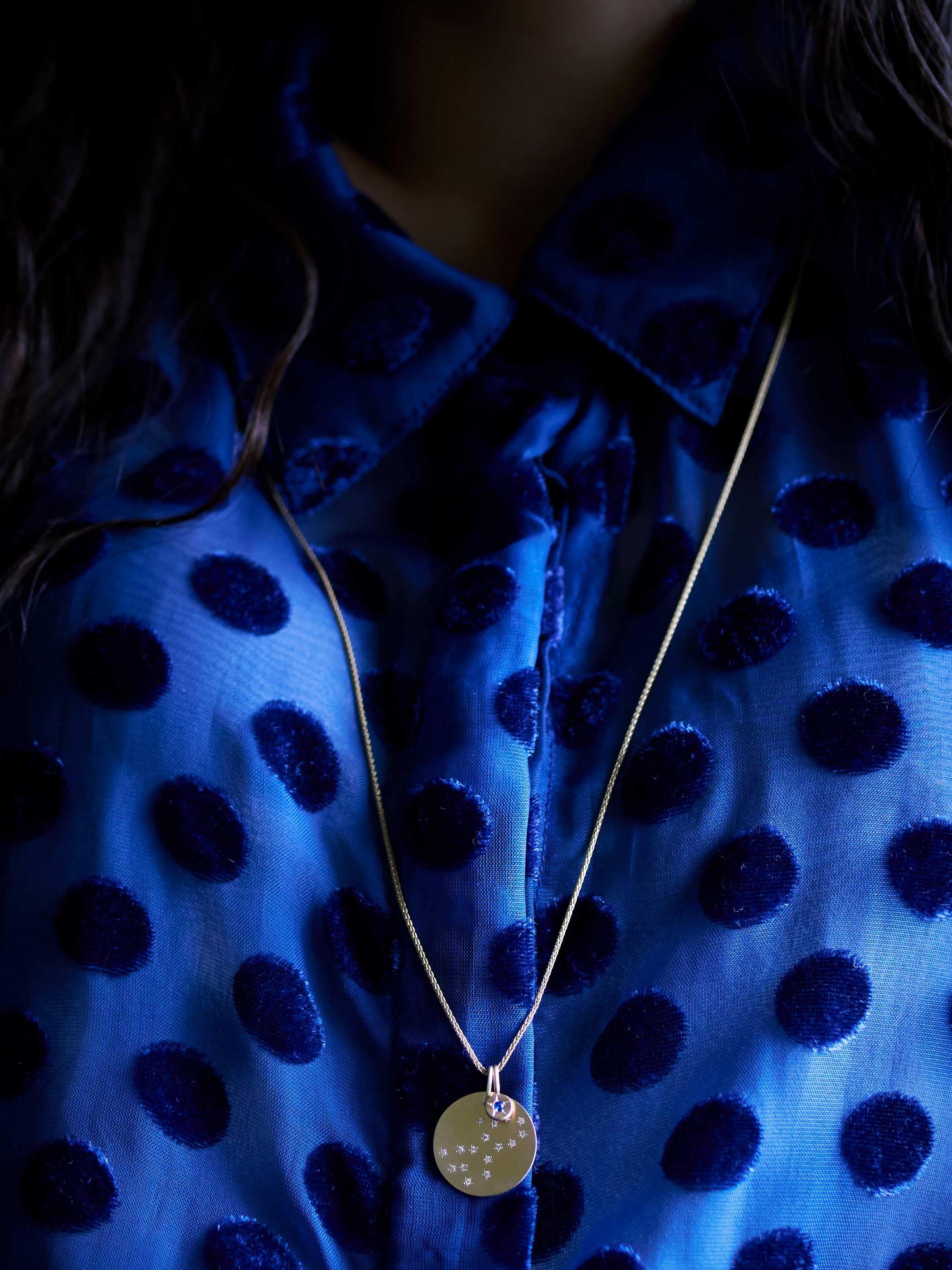 ASTERISM / Medallion / Pendant Top / Virgo