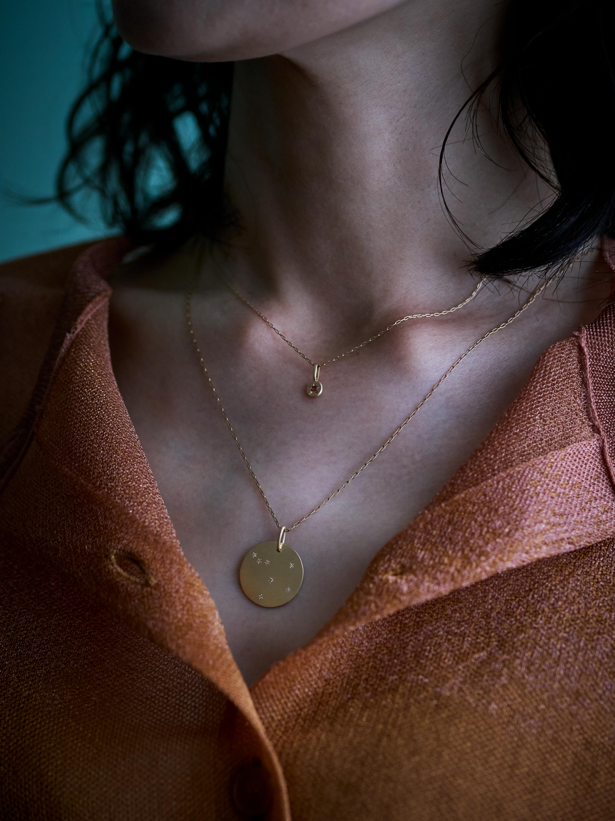 ASTERISM / Medallion / Pendant Top / Libra