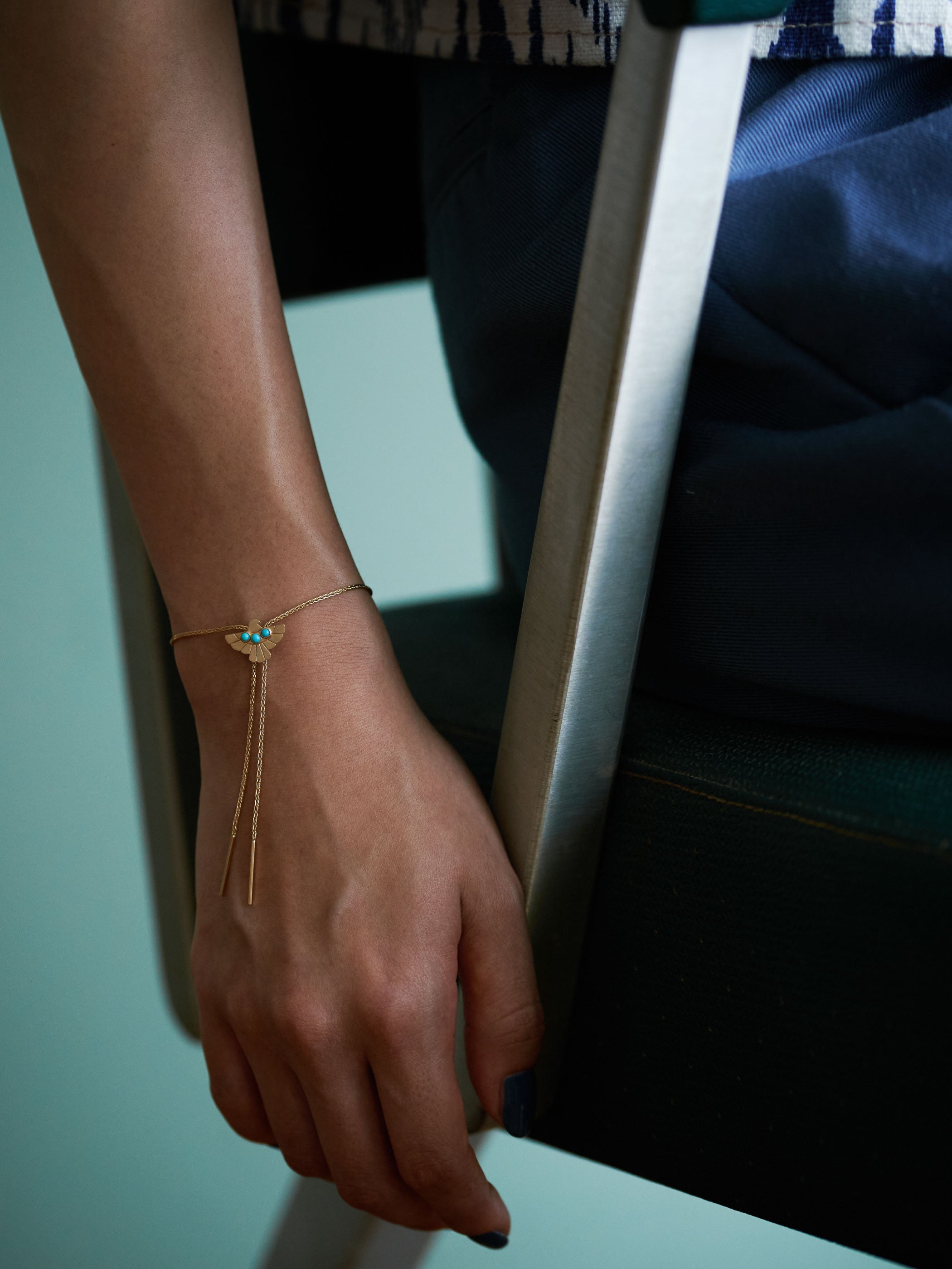 イメージ画像です。Spiga09 / 24CM / Eagle Turquoiseを着用