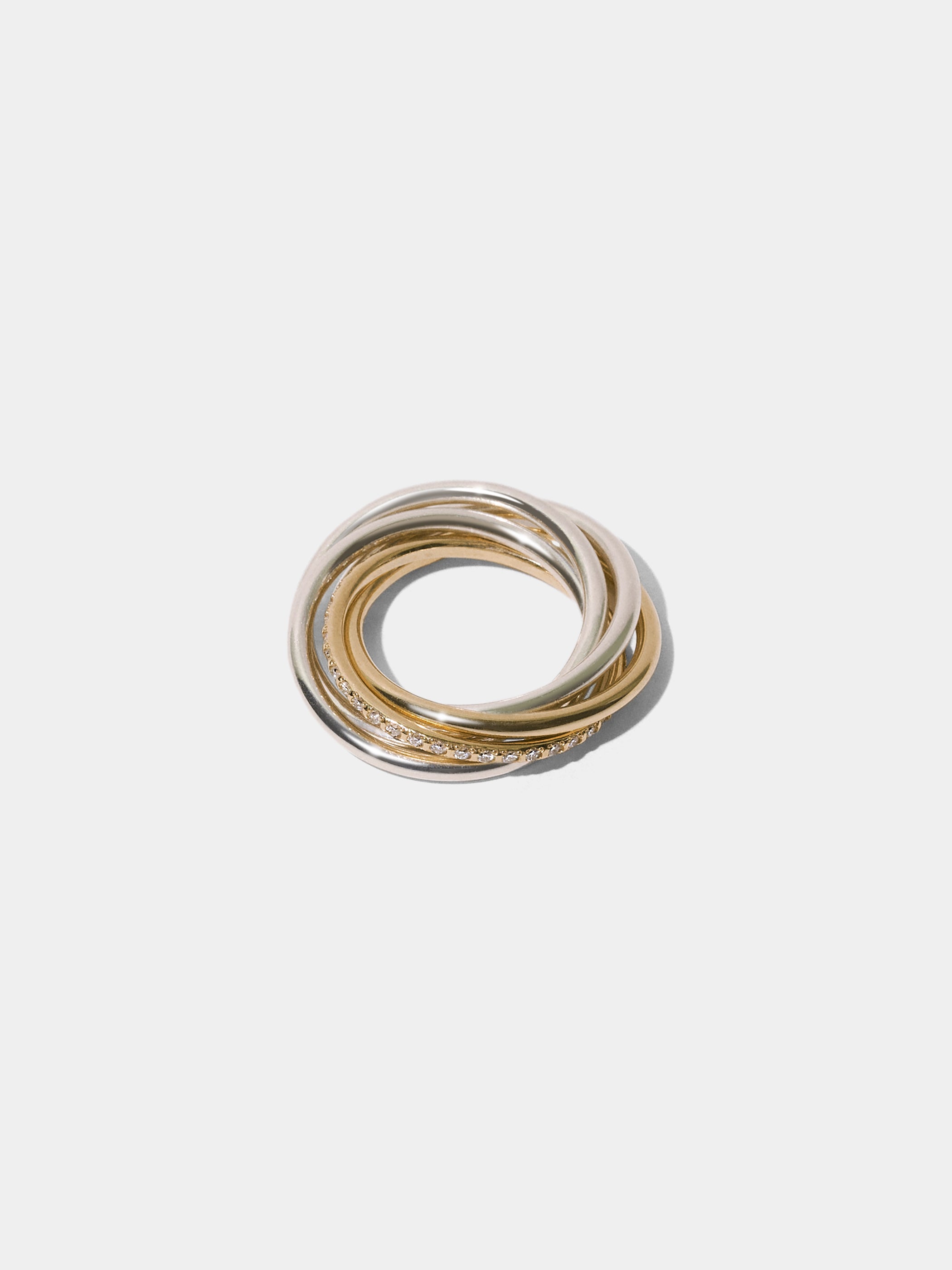 CIRCLE_Ring / Five / Material Mix & Dia
