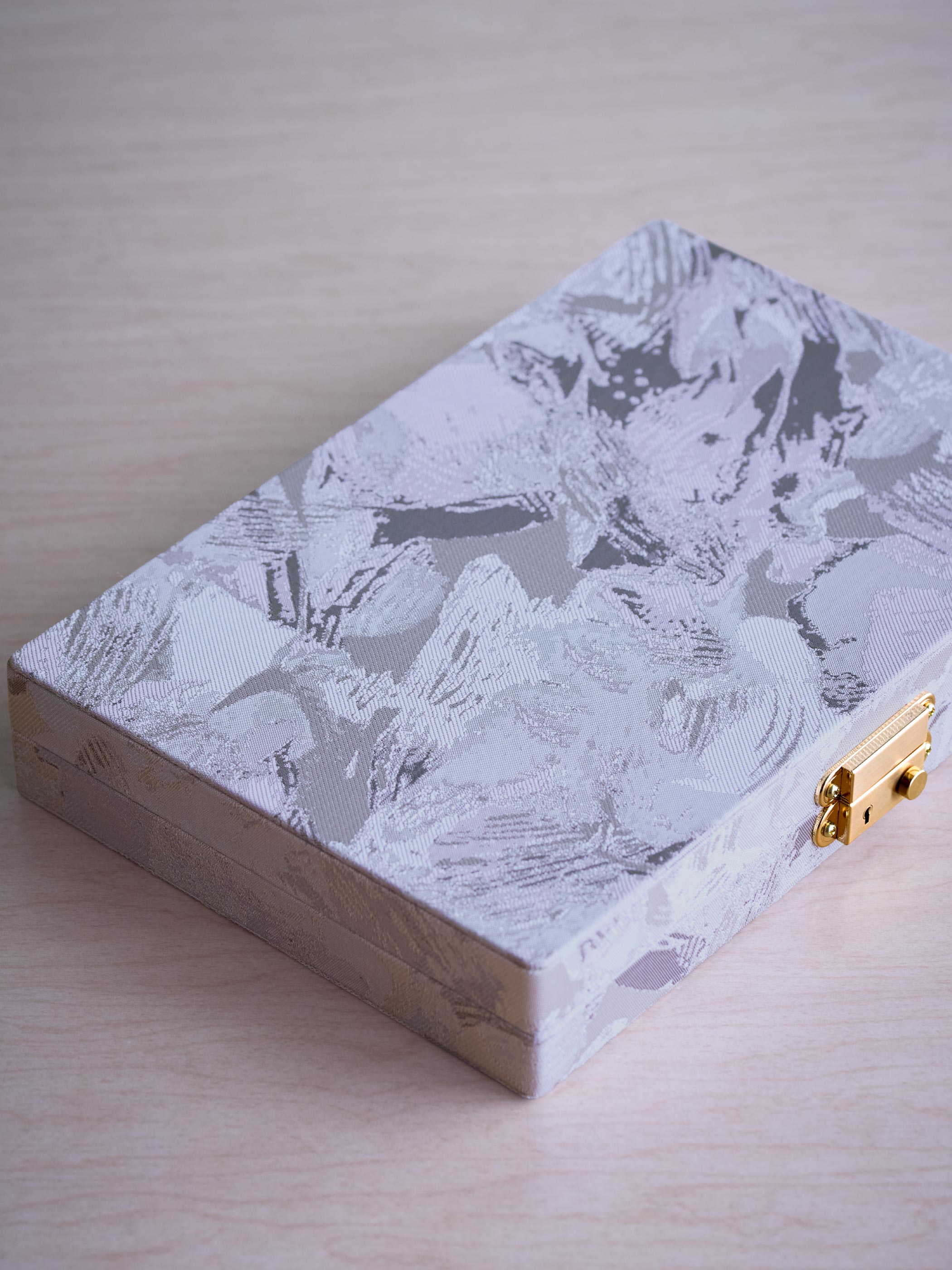 Painterly Lavender Gray