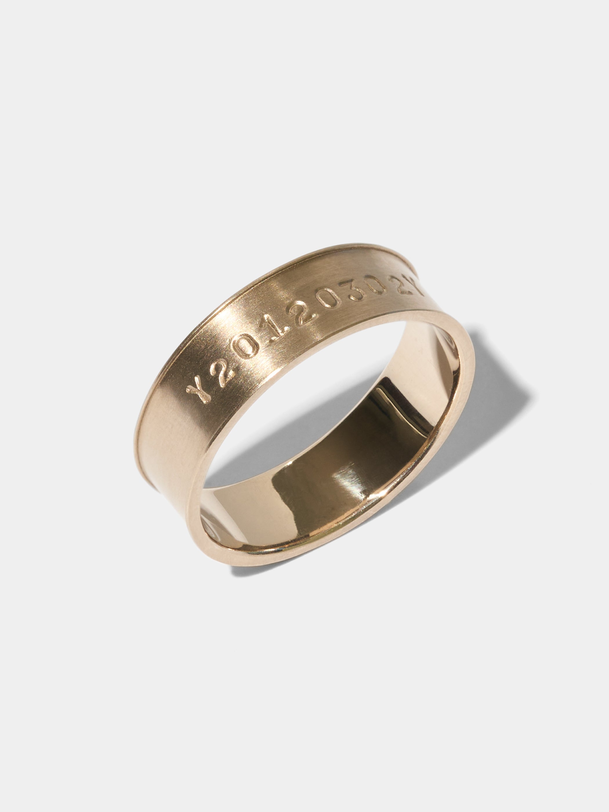 SERIAL NUMBER / 6.0MM (K18CG) *横列刻印