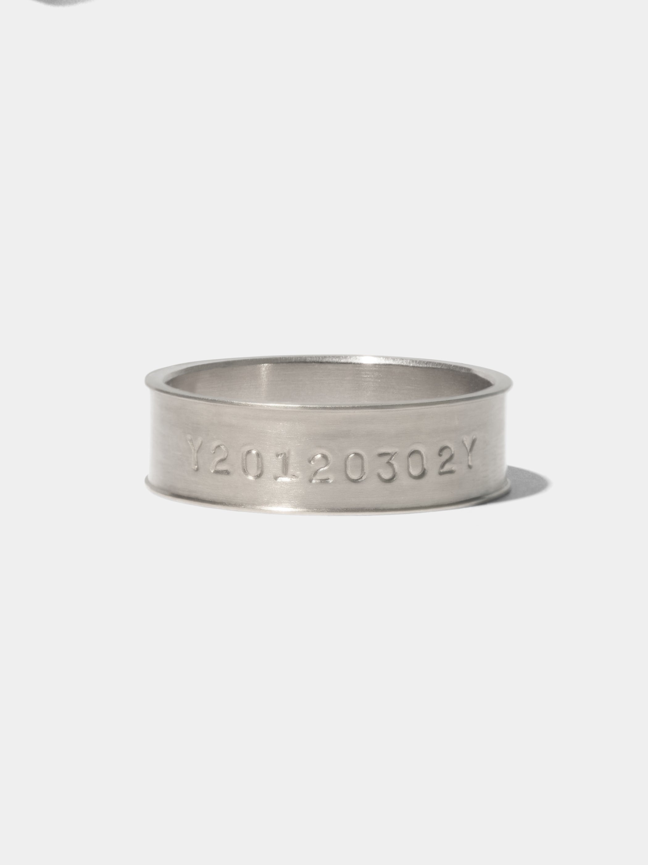 SERIAL NUMBER / 6.0MM (Platinum)