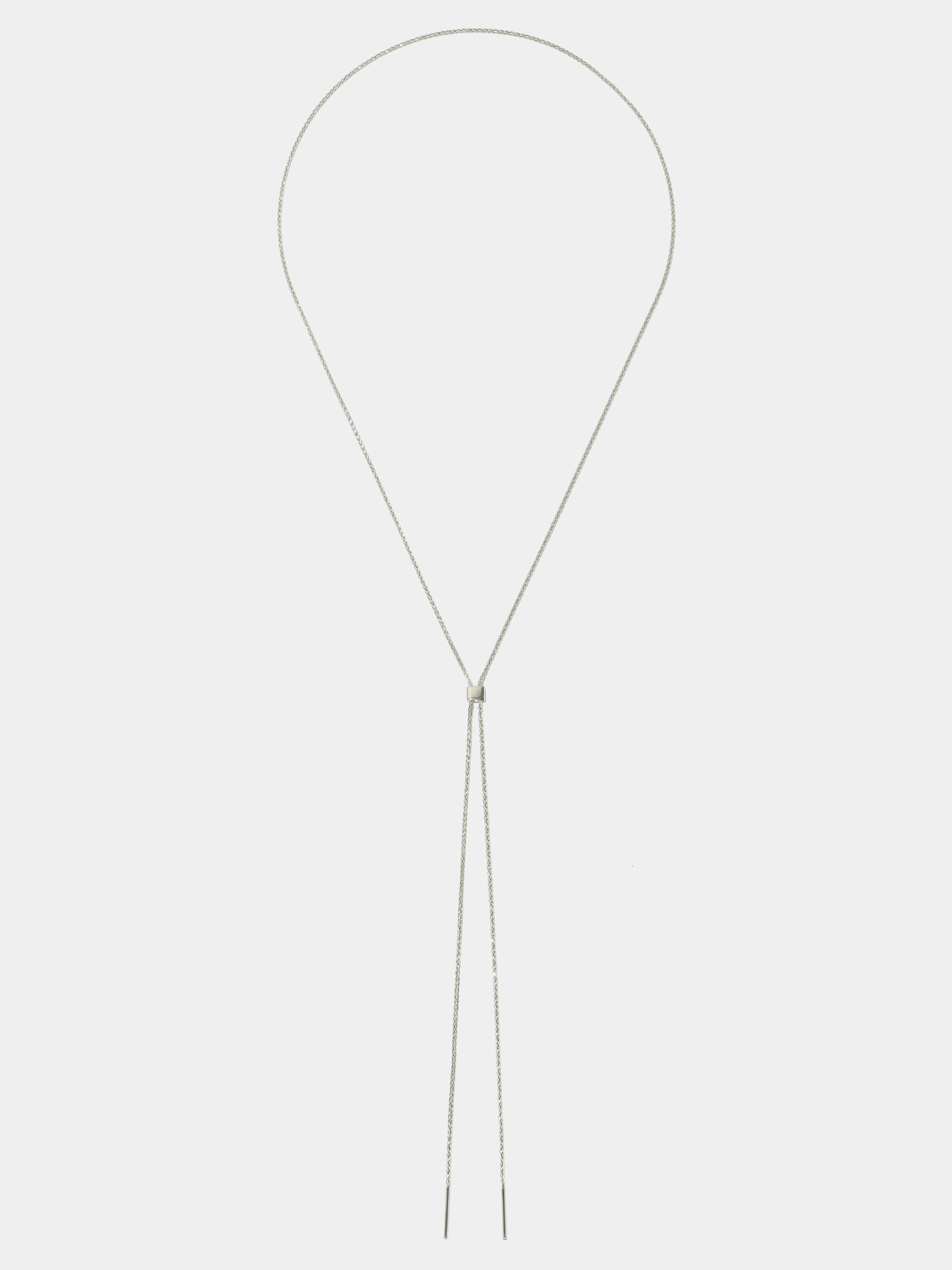 WISH / Silver / Necklace / Spiga11 / 80CM