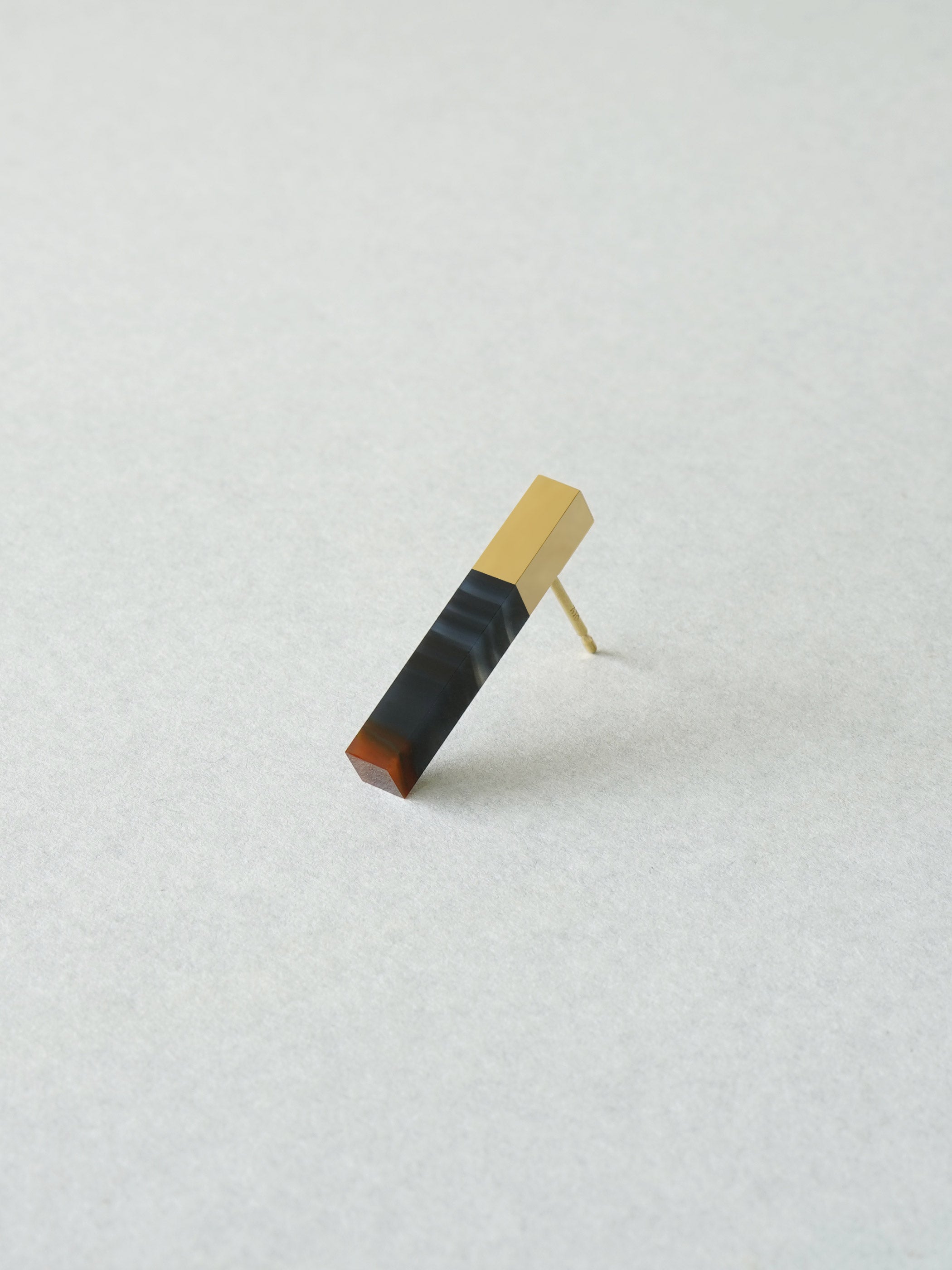 STICK / Pierced Earring / Stud M / Agate(シングル)