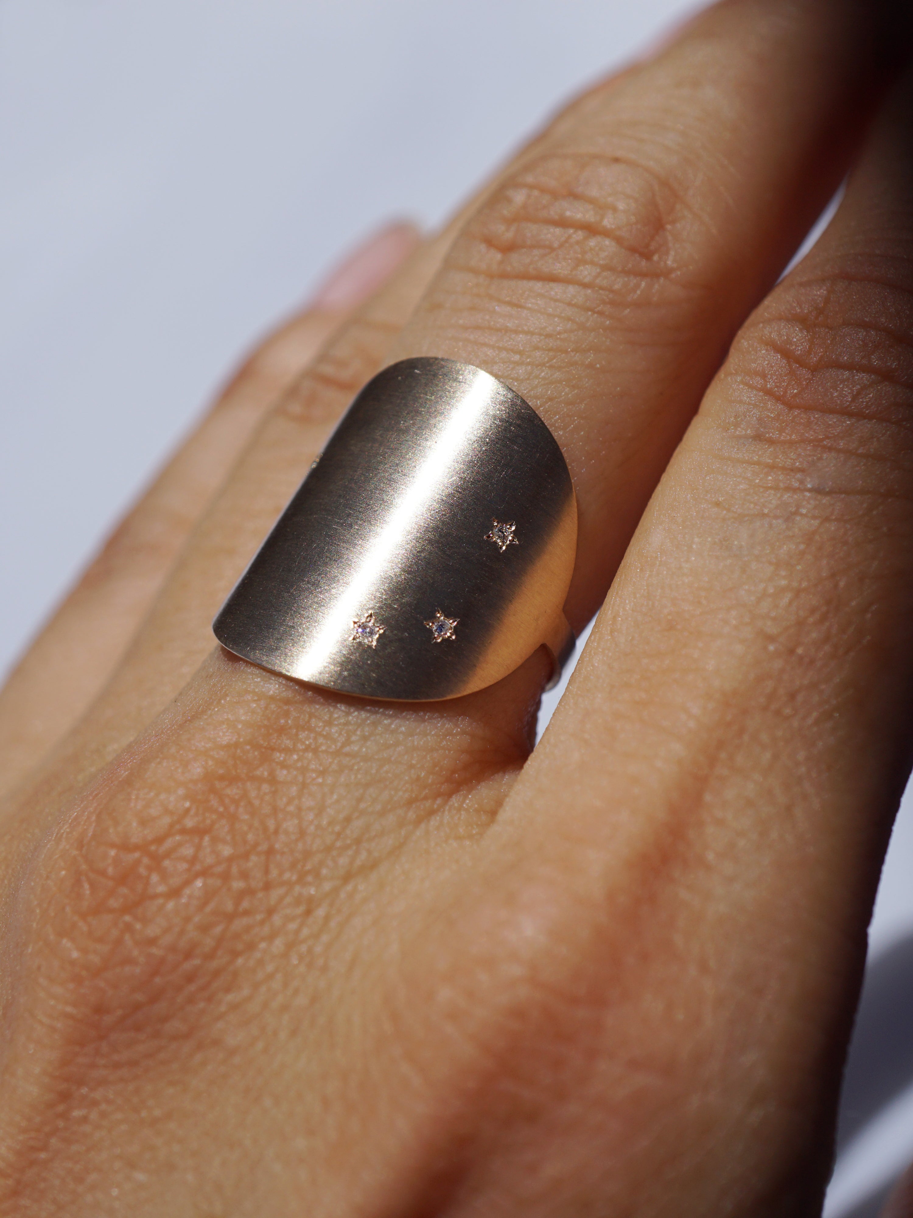 着用イメージ:ASTERISM Ring / aries(牡羊座)