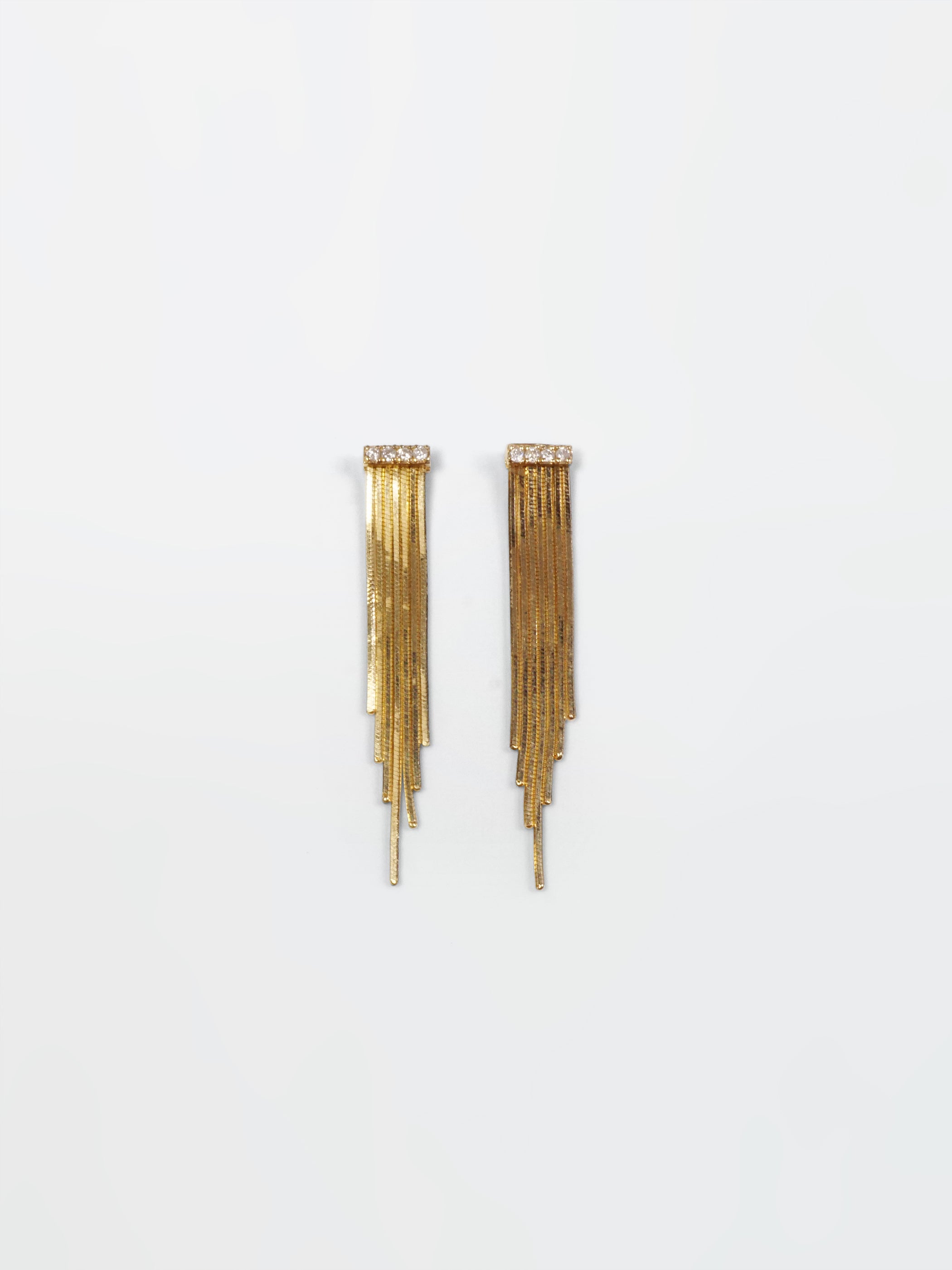 FRINGE_Pierced Earrings_Middle