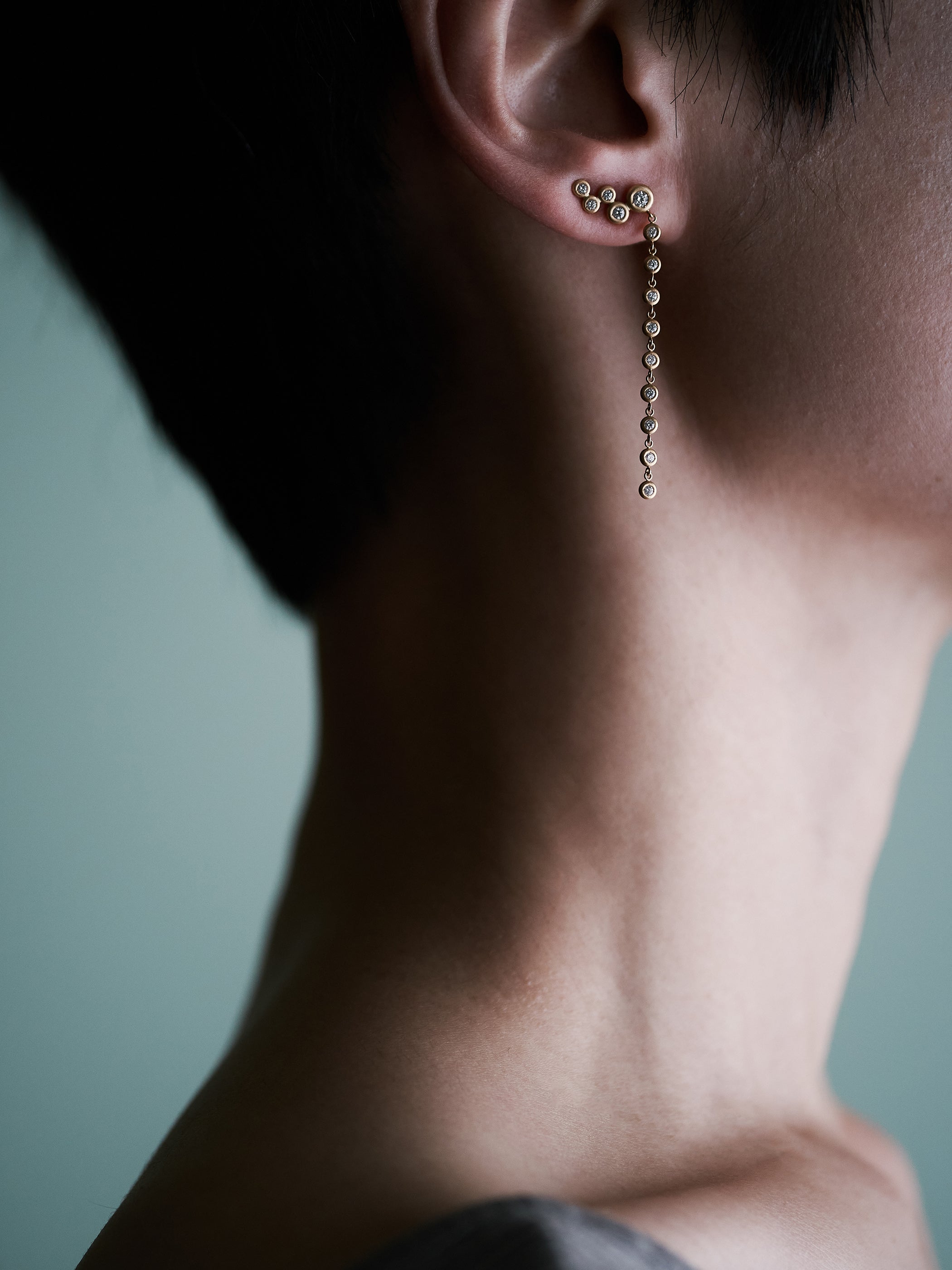 着用イメージです *右耳用