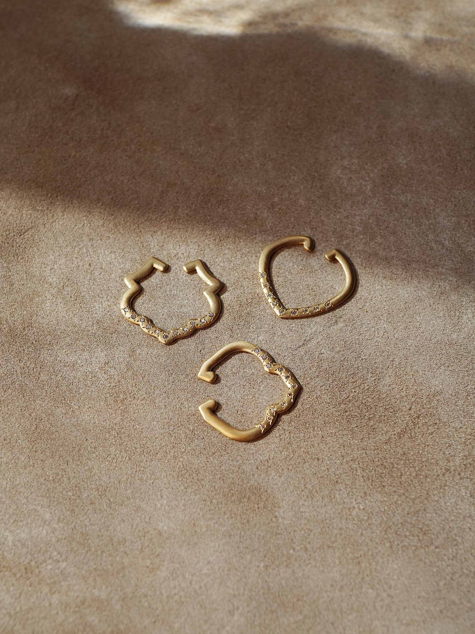 CREST Ear Cuff:ダイヤあり