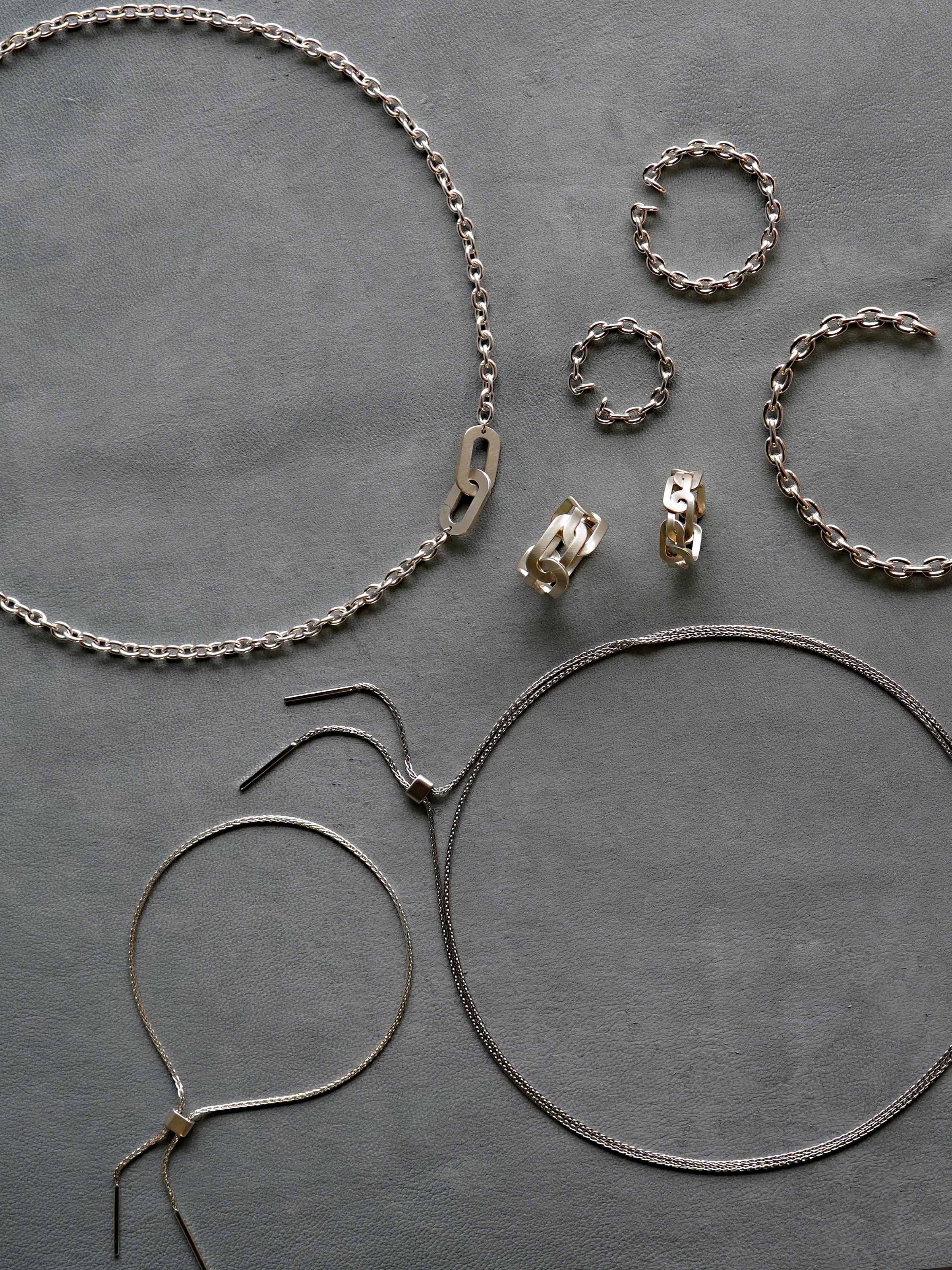 WISH / Silver / Bracelet / Spiga11 / 24CM