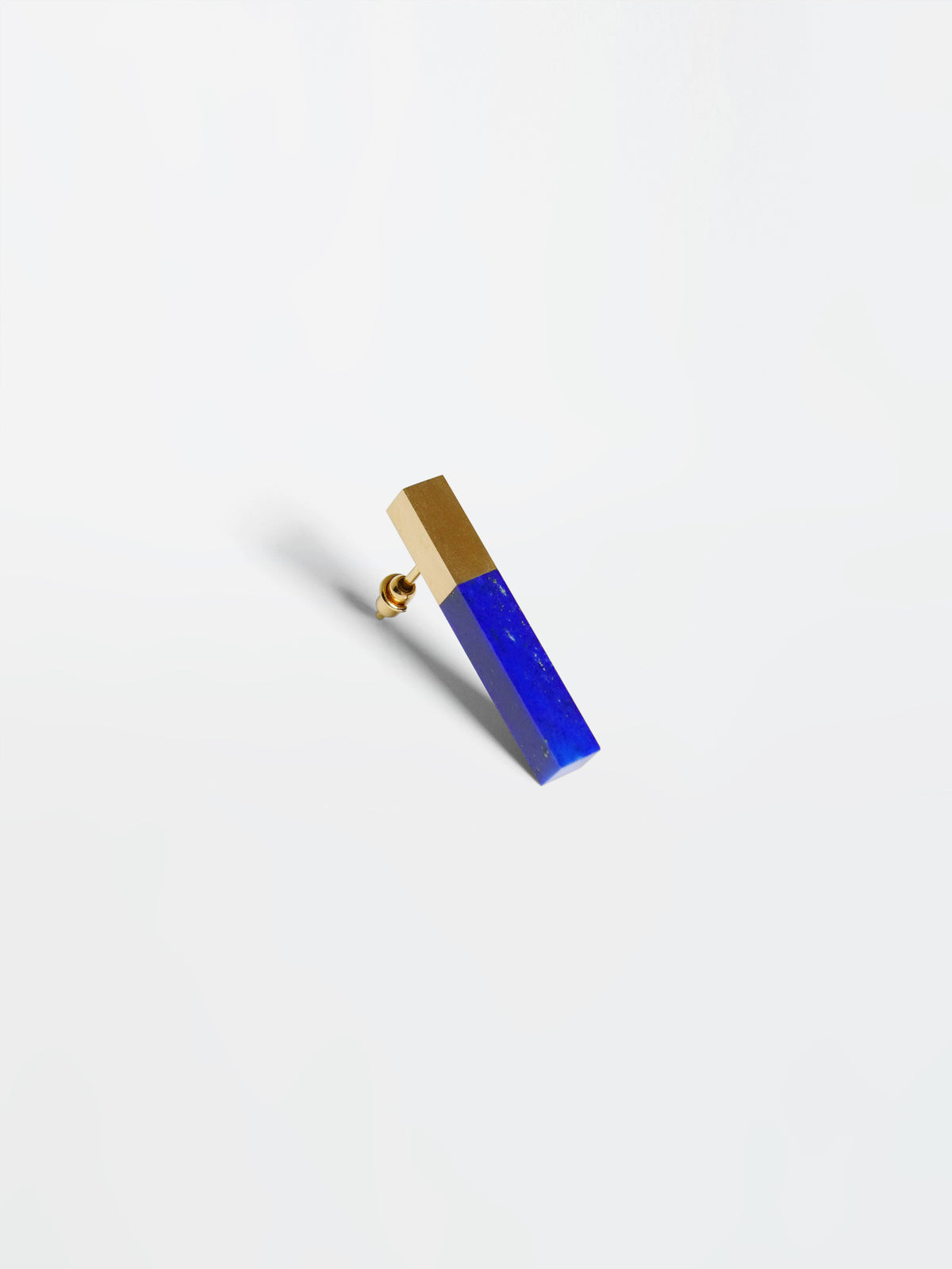 STICK / Pierced Earring / Stud M / Lapis Lazuli
