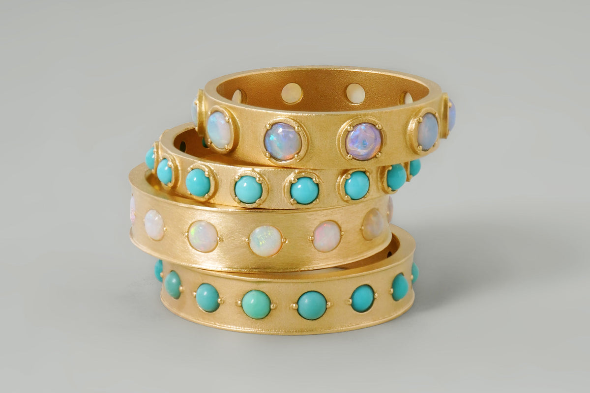 「NEON / DOT LINE」Opal & Turquoise　オンラインストア取扱い開始のお知らせ