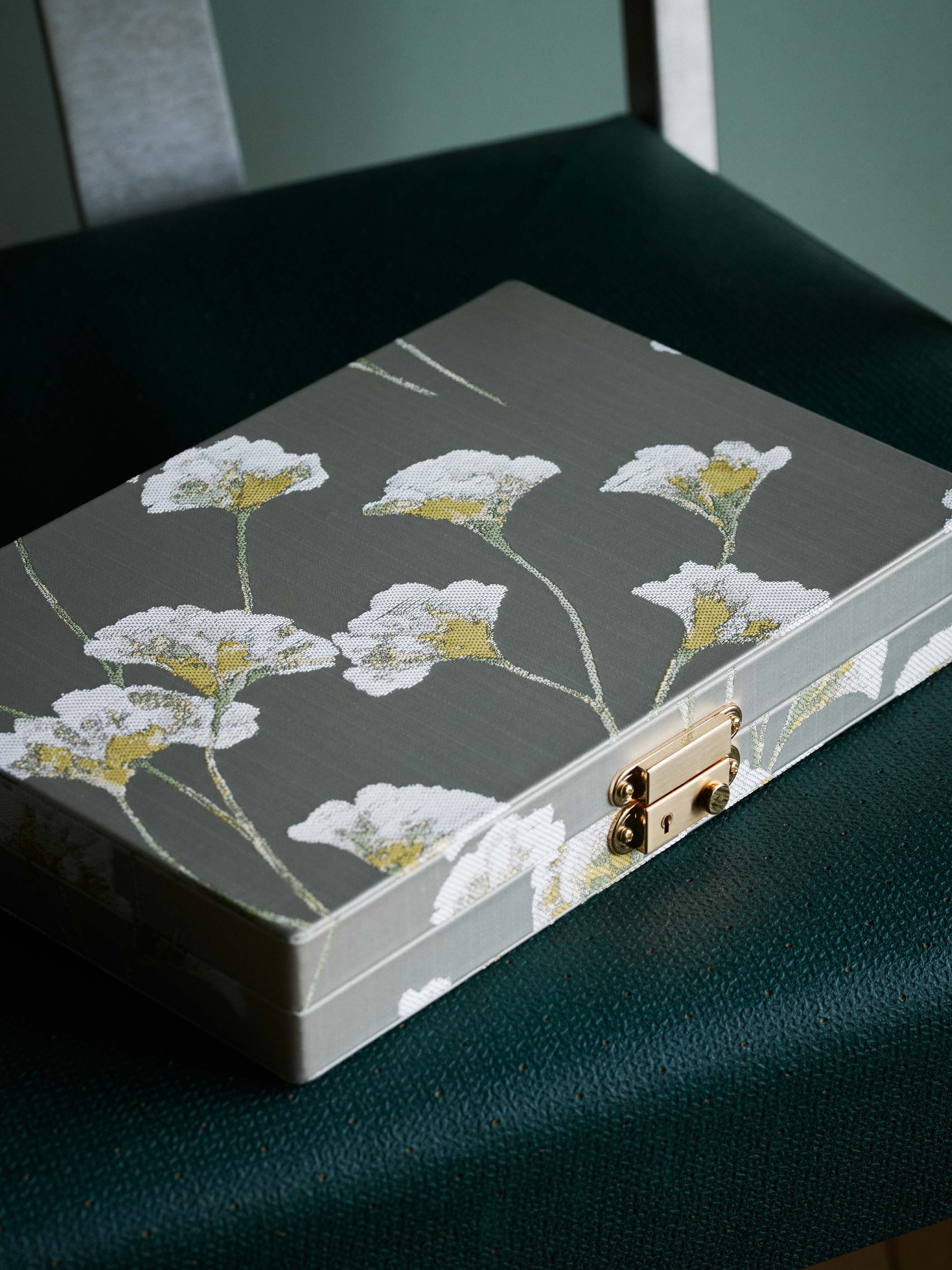 JEWELRY BOX / Floral White