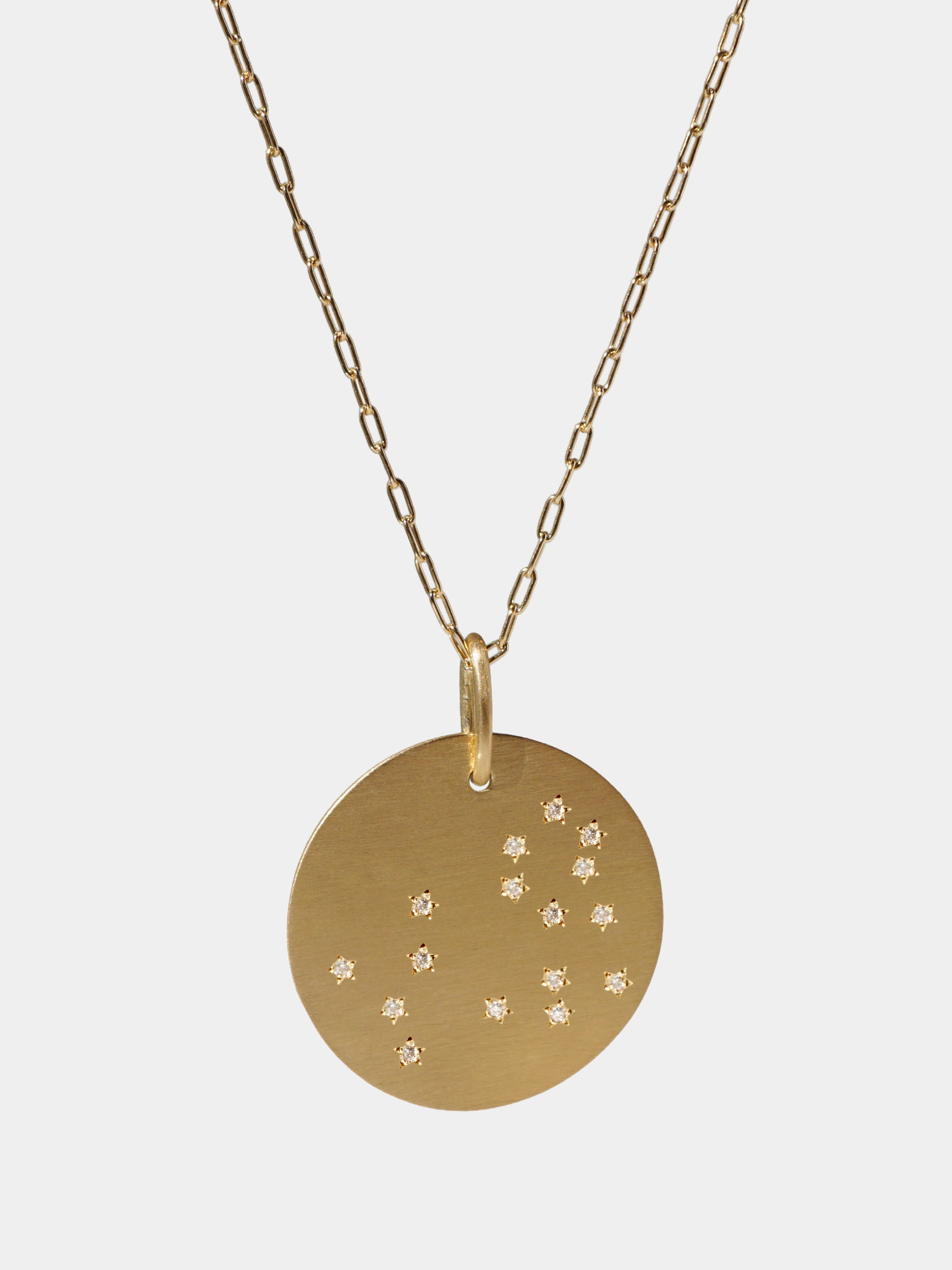 ASTERISM / Medallion / Pendant Top / Leo