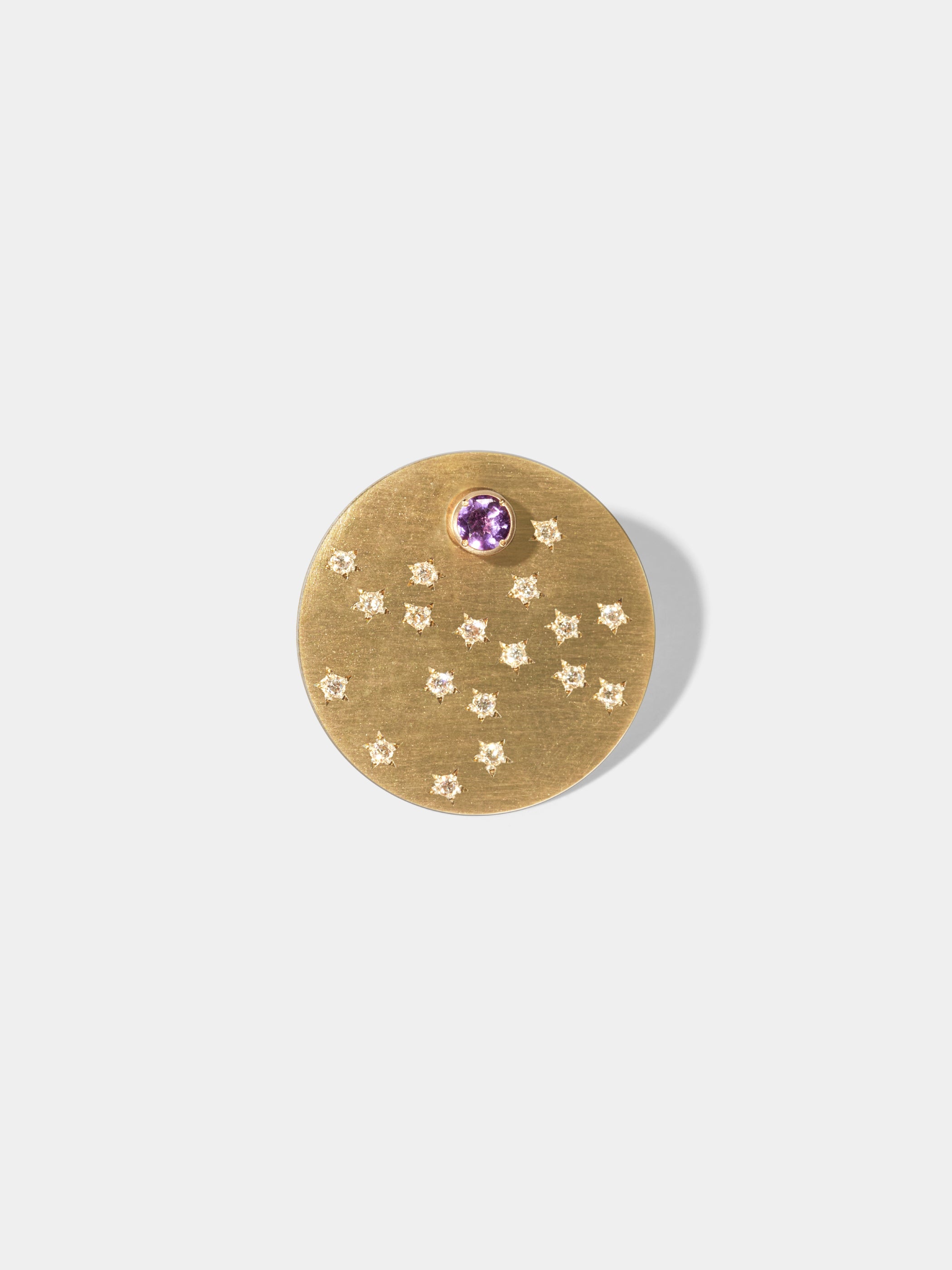 ASTERISM_Pierced Earring_Sagittarius(射手座) / Amethyst