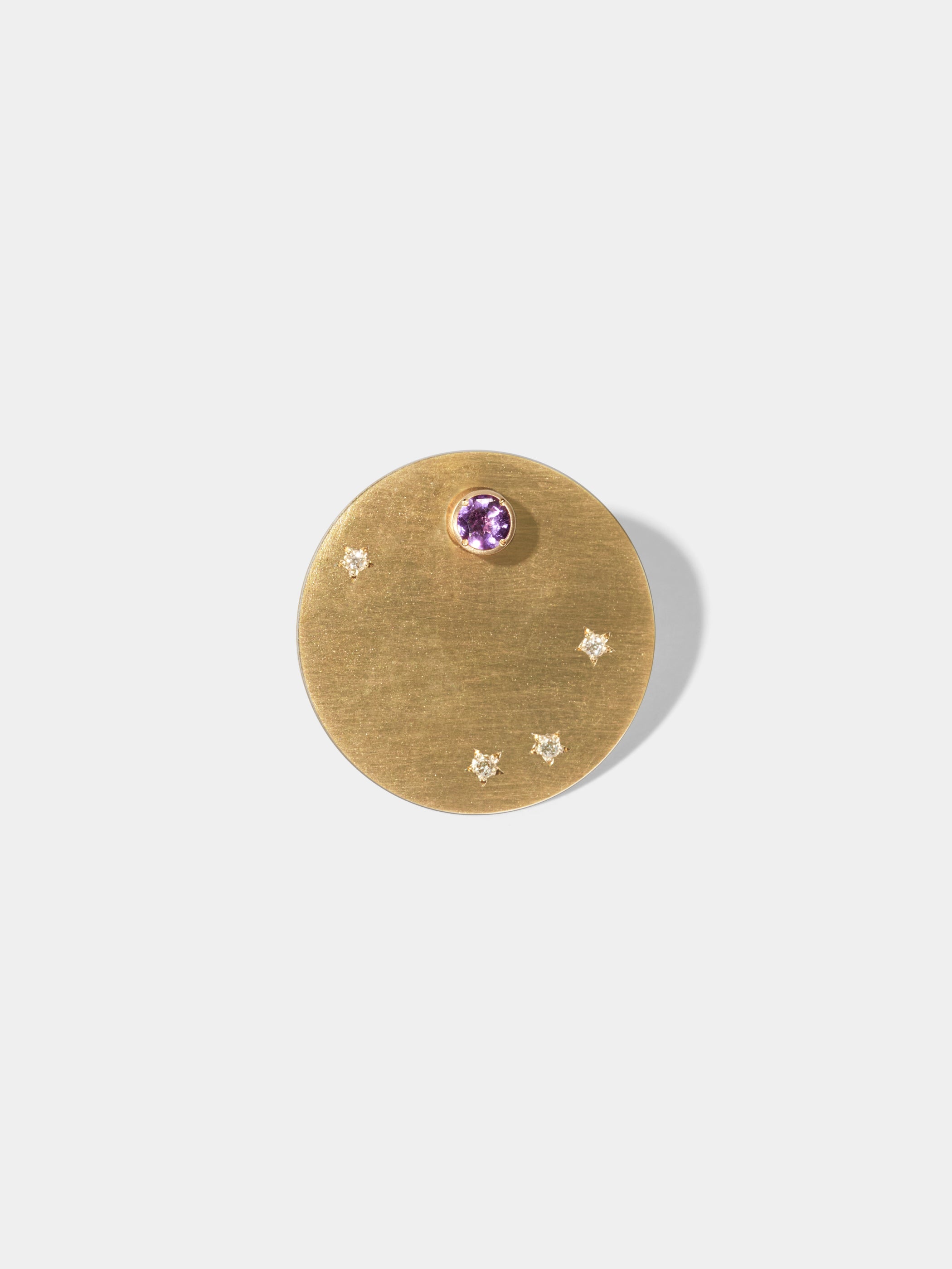 ASTERISM_Pierced Earring_Aries(牡羊座) / Amethyst