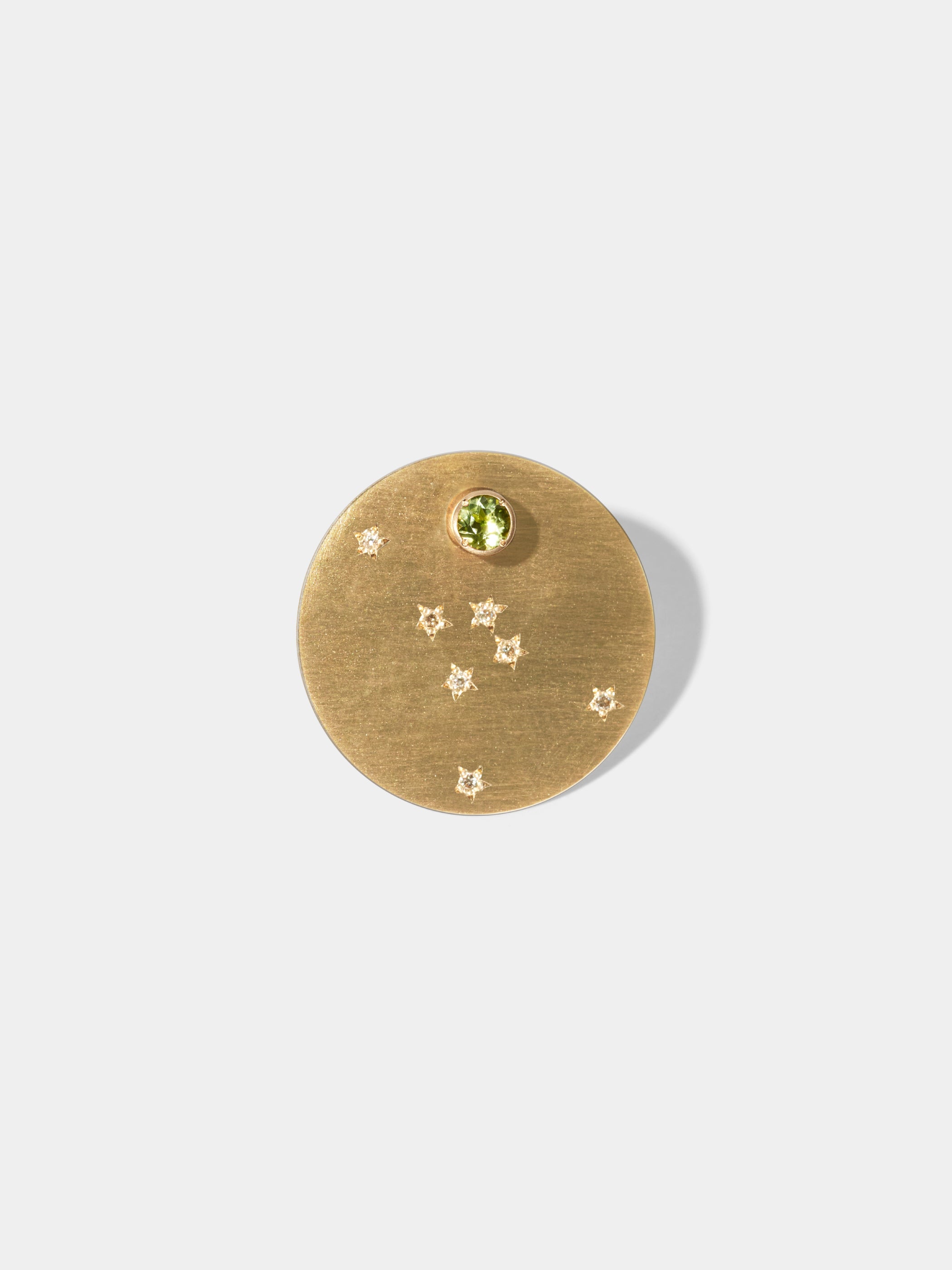 ASTERISM_Pierced Earring_Cancer(蟹座) / Peridot