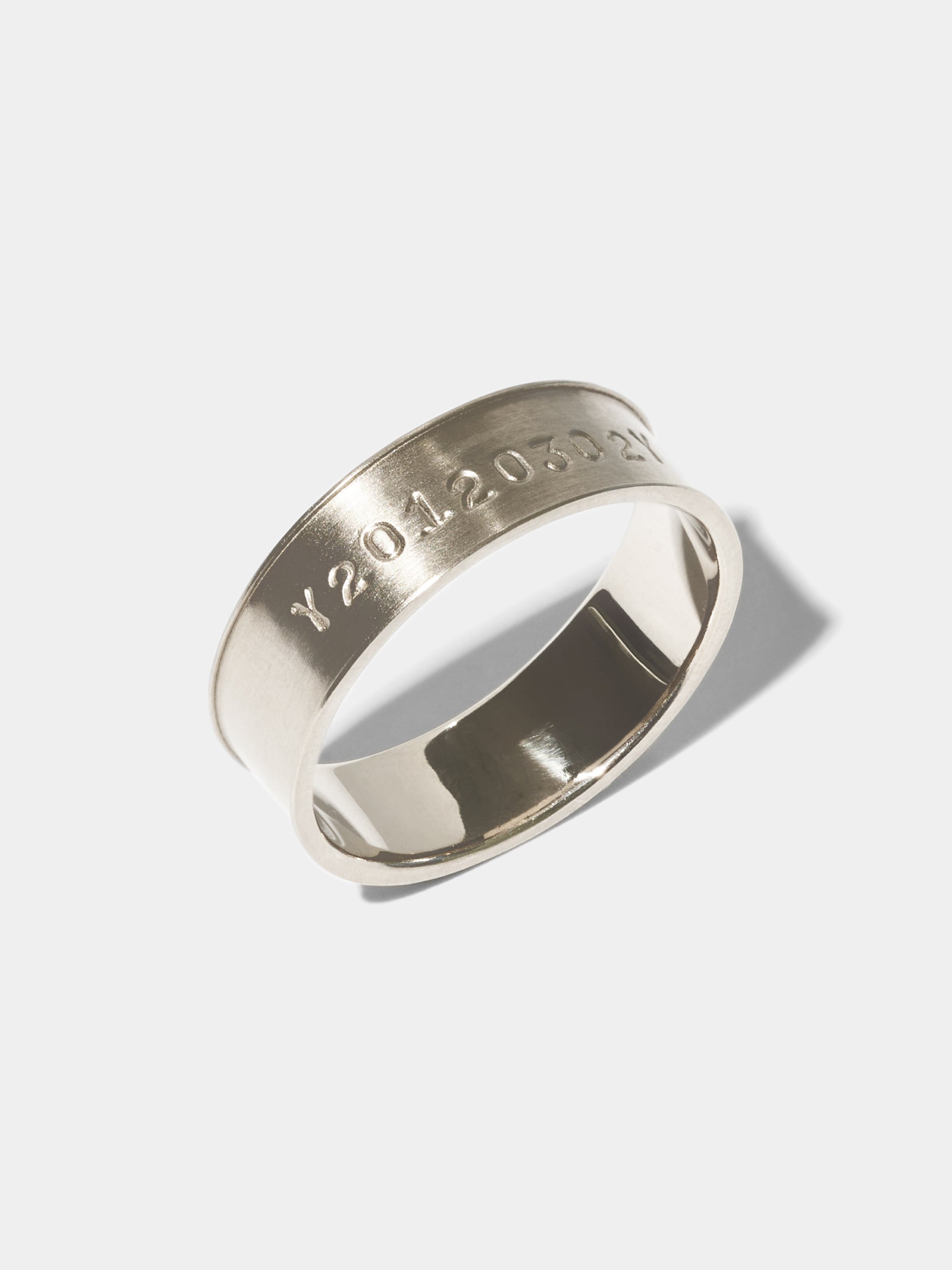 SERIAL NUMBER / 6.0MM (Platinum) ＊横列刻印