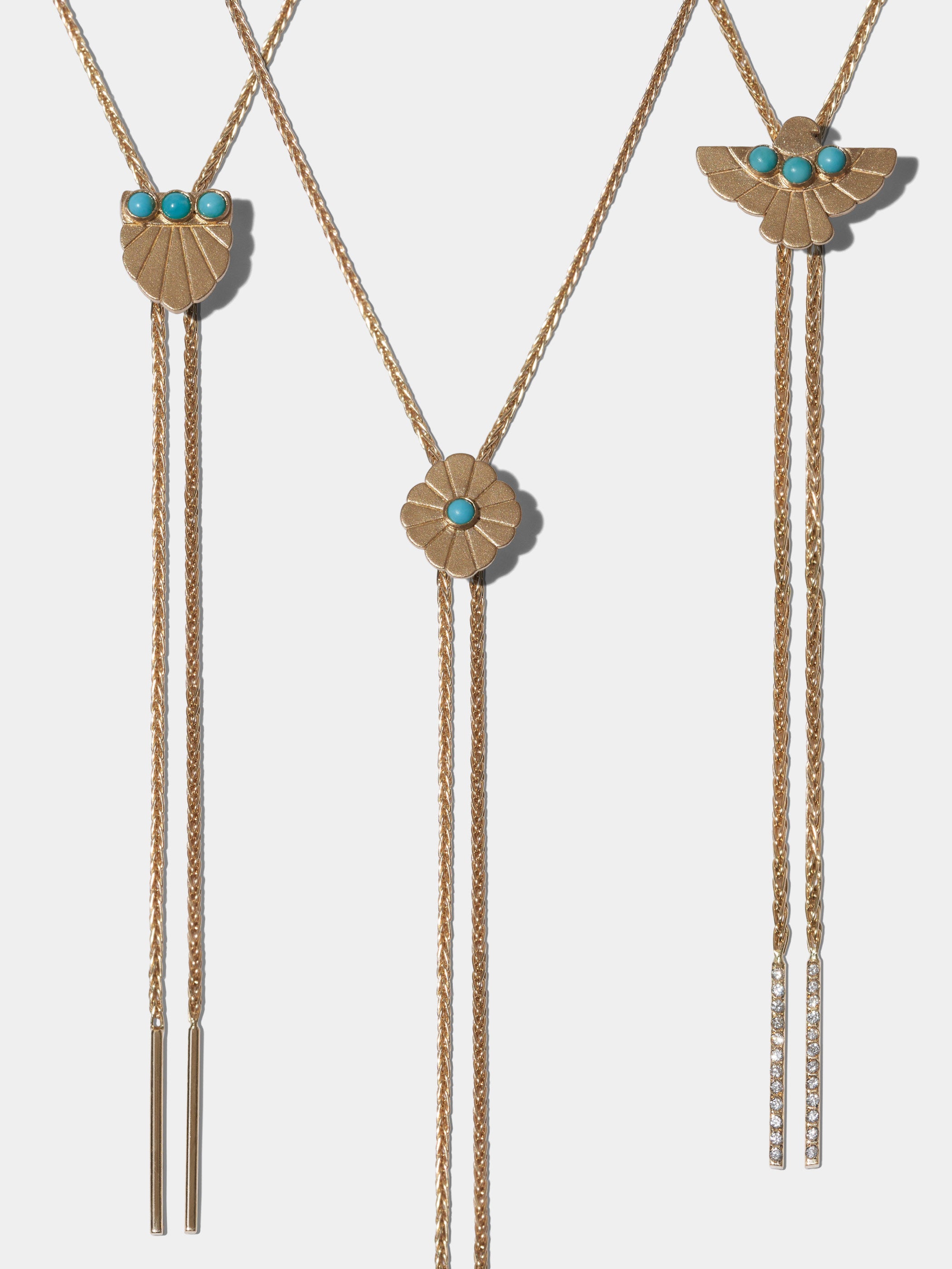 PLAY OF WISH / Necklace / Turquoise