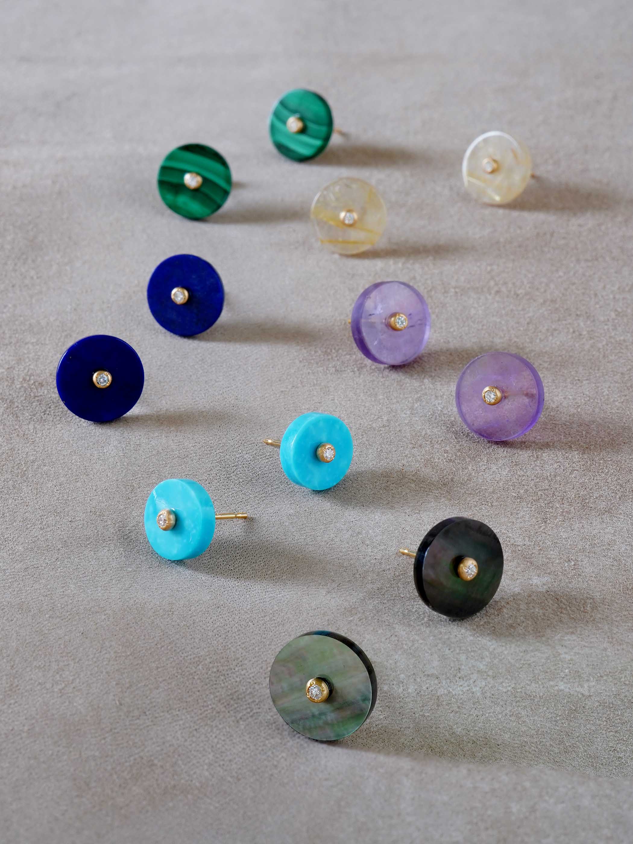 PINS / Pierced Earrings / Turquoise