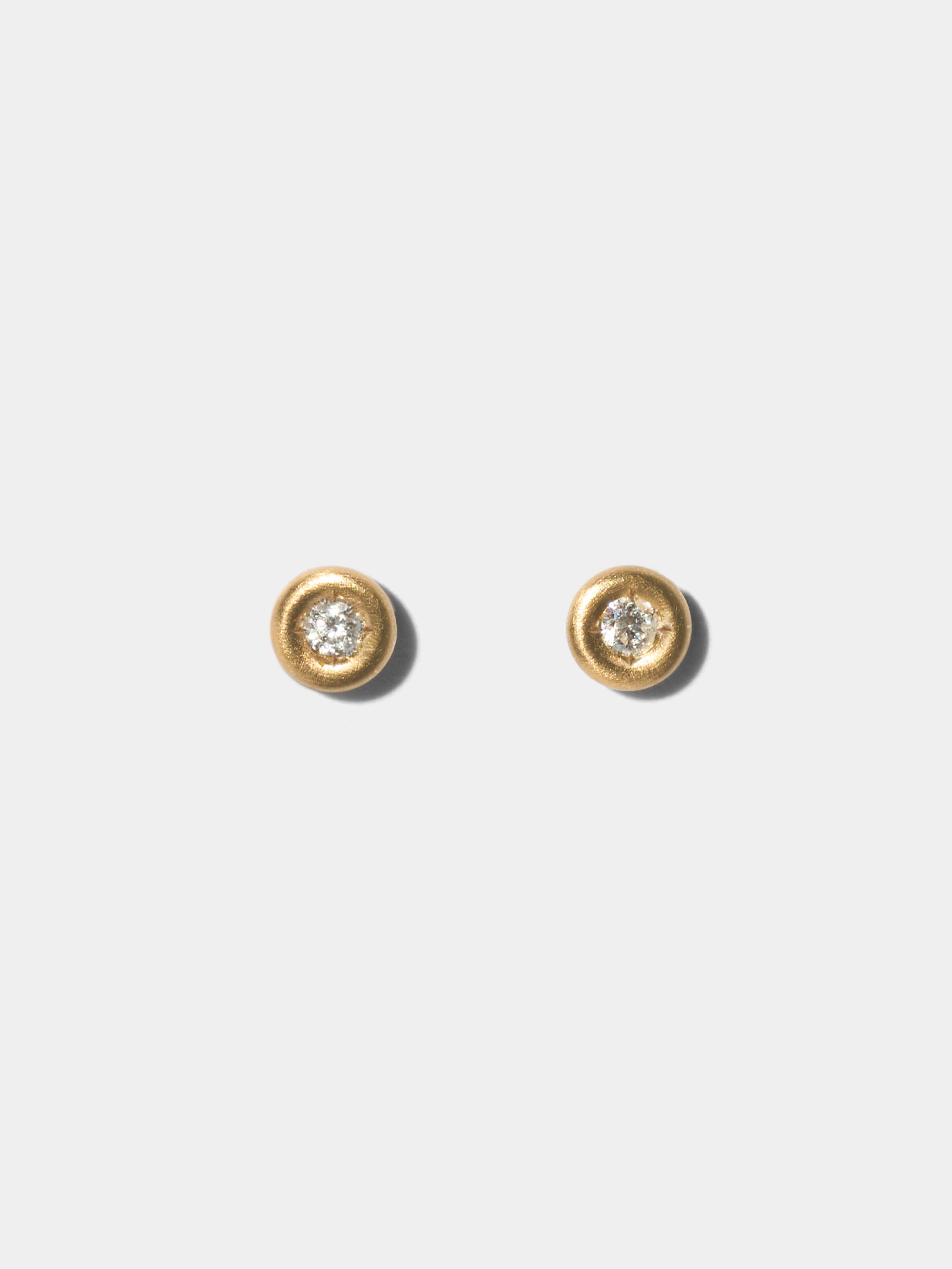 PUFF / Pierced Earrings / Solitaire / S