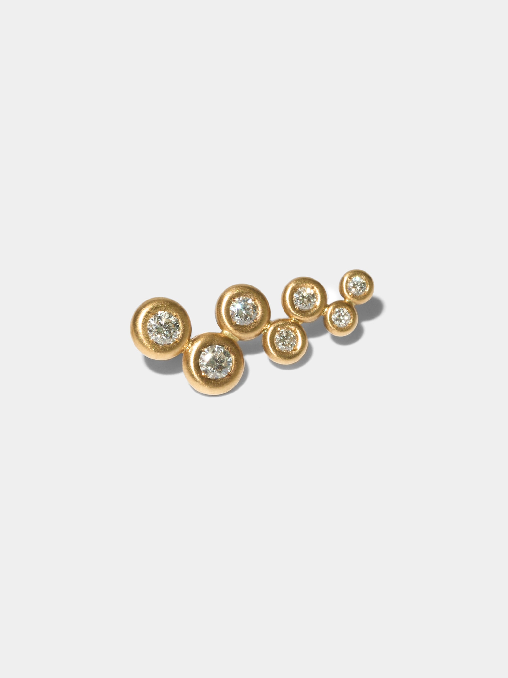 PUFF / Pierced Earring / Clip / Gradation / M　＊左耳用