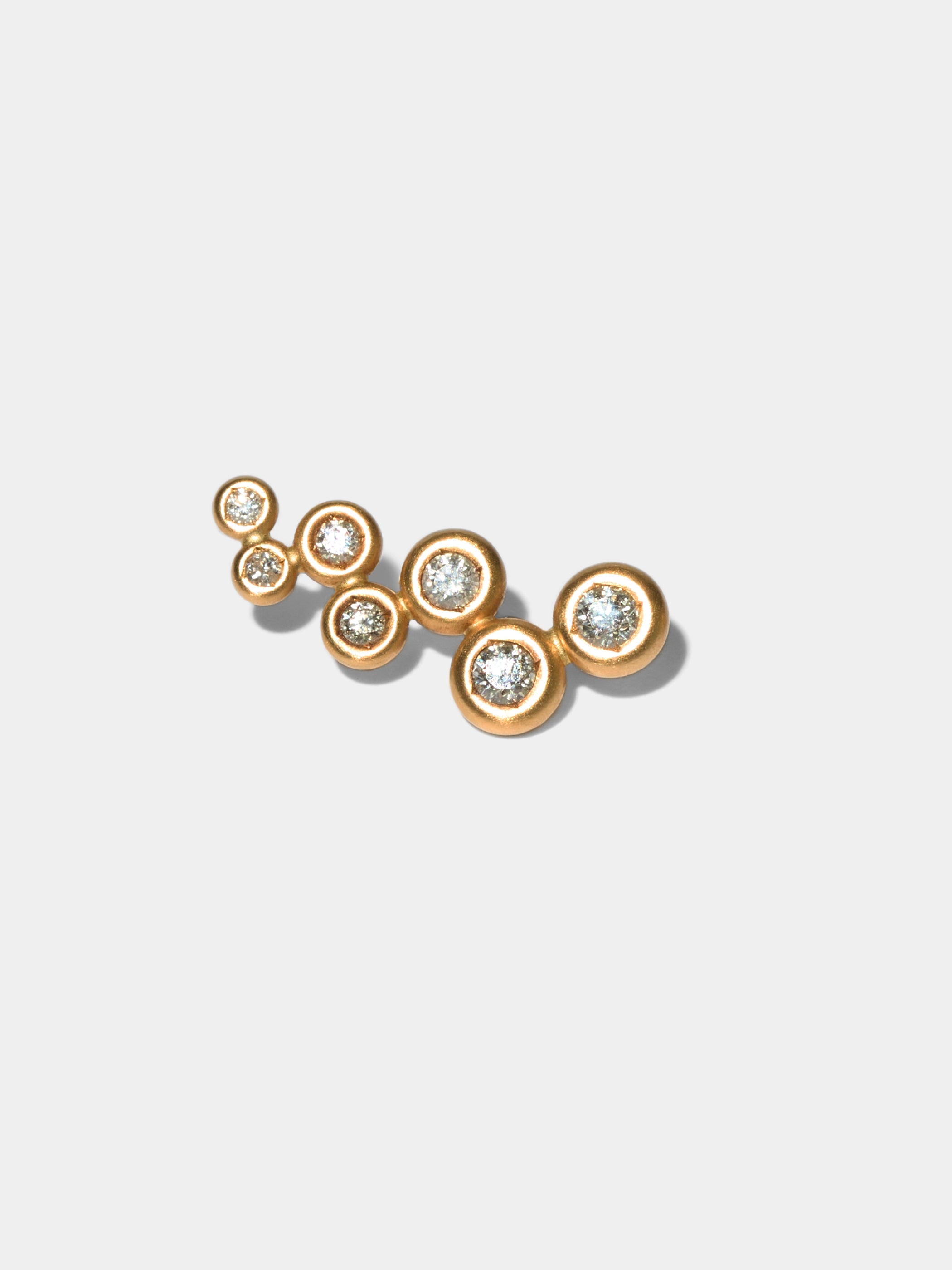 PUFF / Pierced Earring / Clip / Gradation / M　＊右耳用、ご希望の方はお問い合わせください