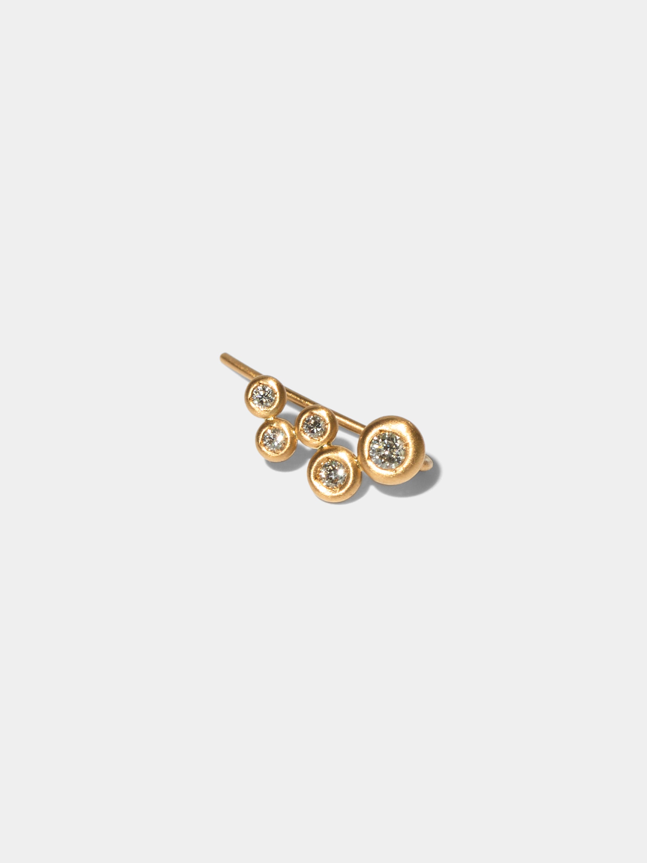 PUFF / Pierced Earring / Clip / Gradation / S ※右耳用、ご希望の方はお問い合わせください