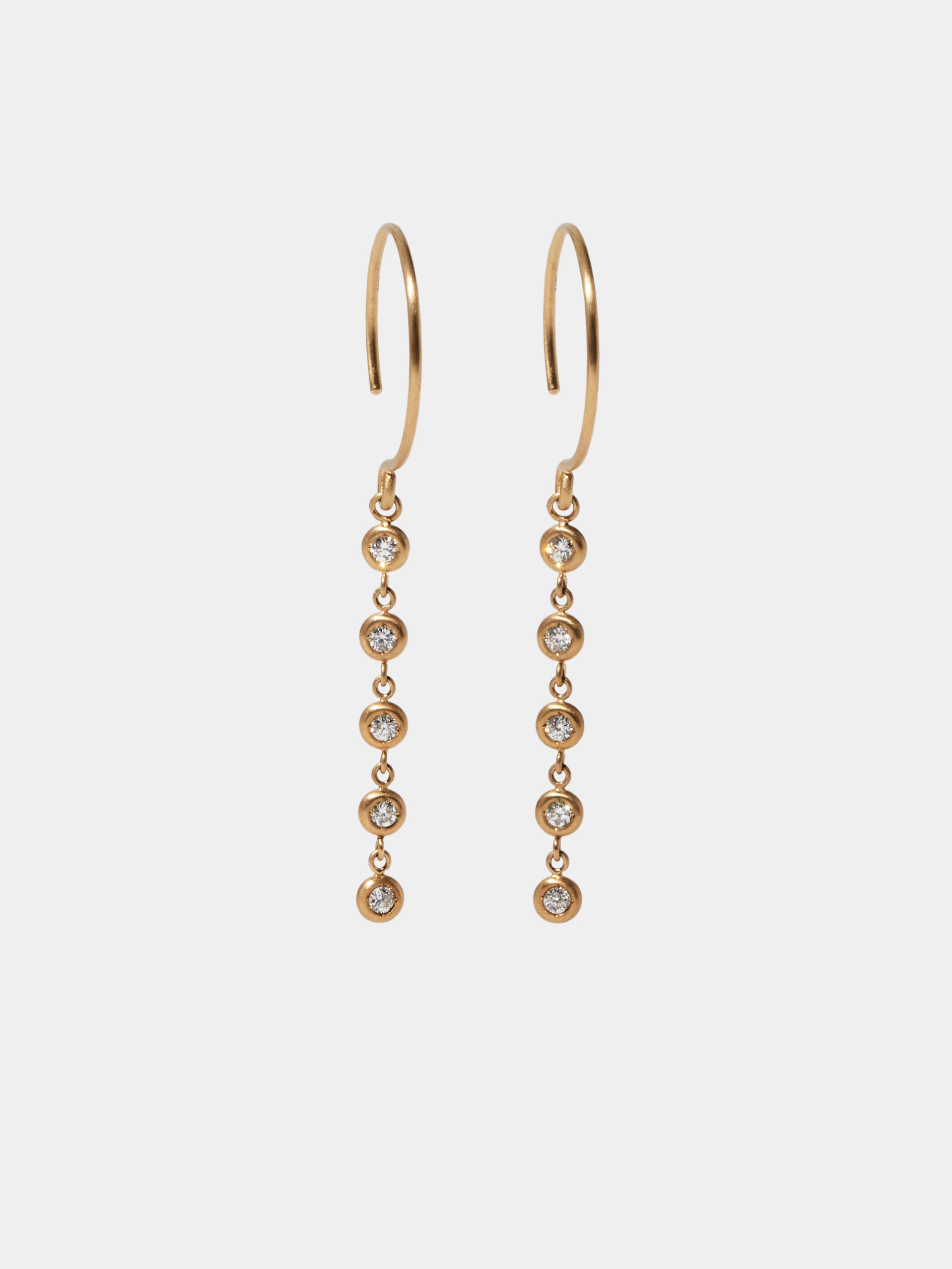 PUFF / Pierced Earrings / Swing / Hook / Short