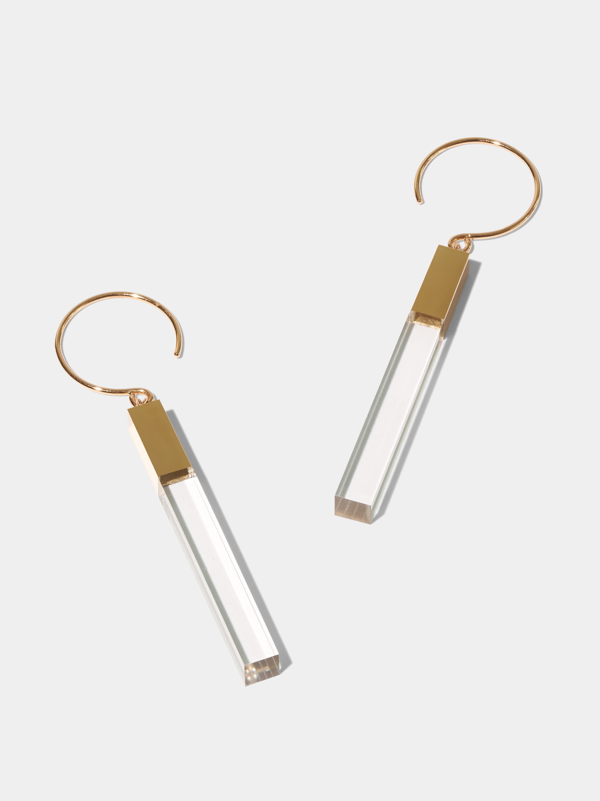 STICK / Pierced Earrings / Hook L / Quartz