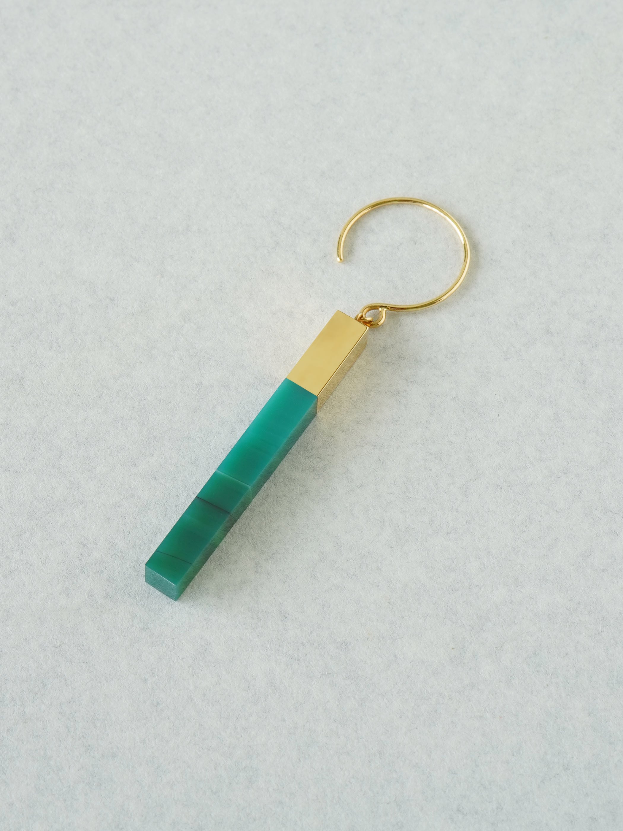 STICK / Pierced Earring / Hook L / Agate（シングル）