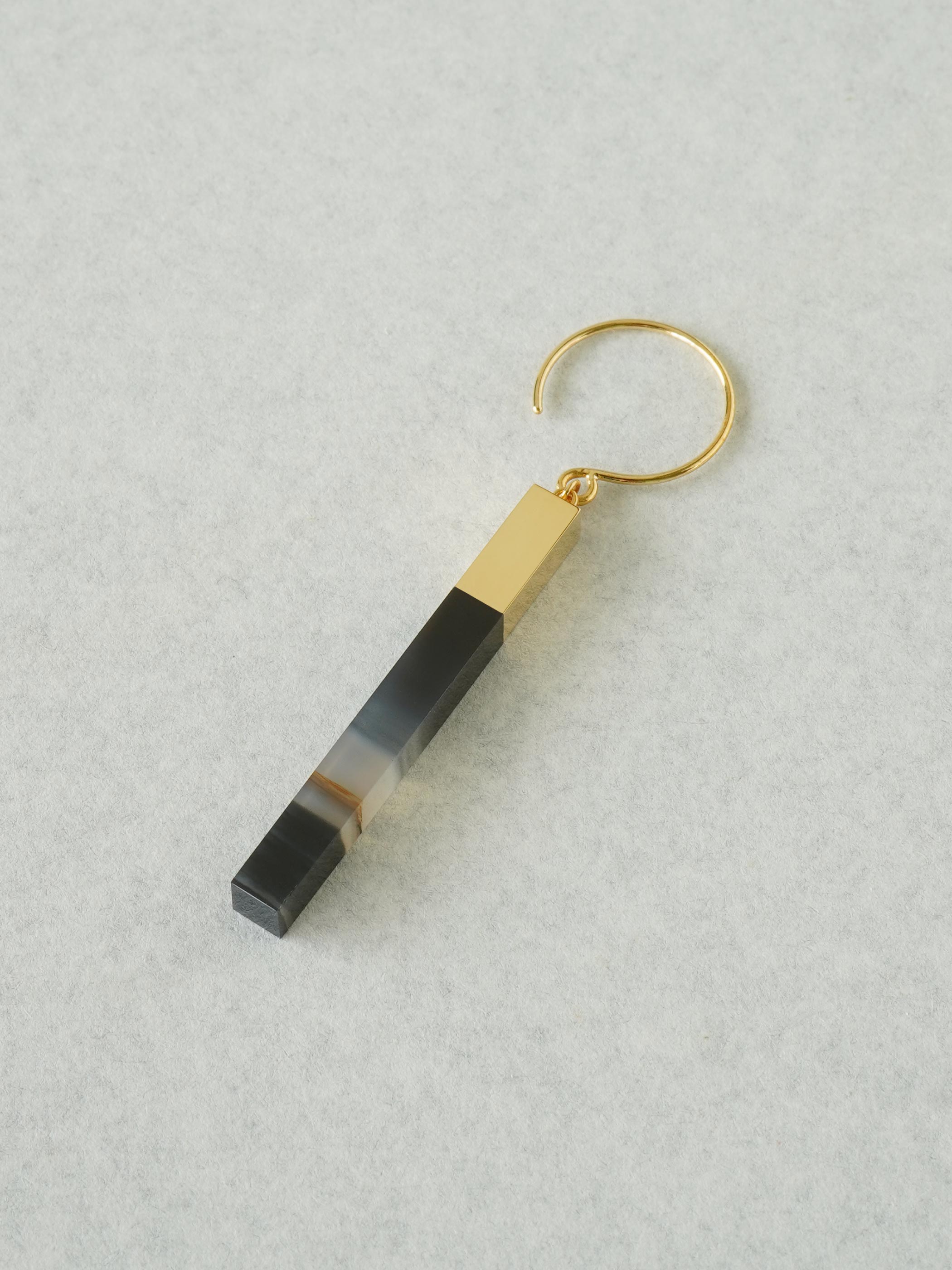 STICK / Pierced Earring / Hook L / Agate（シングル）