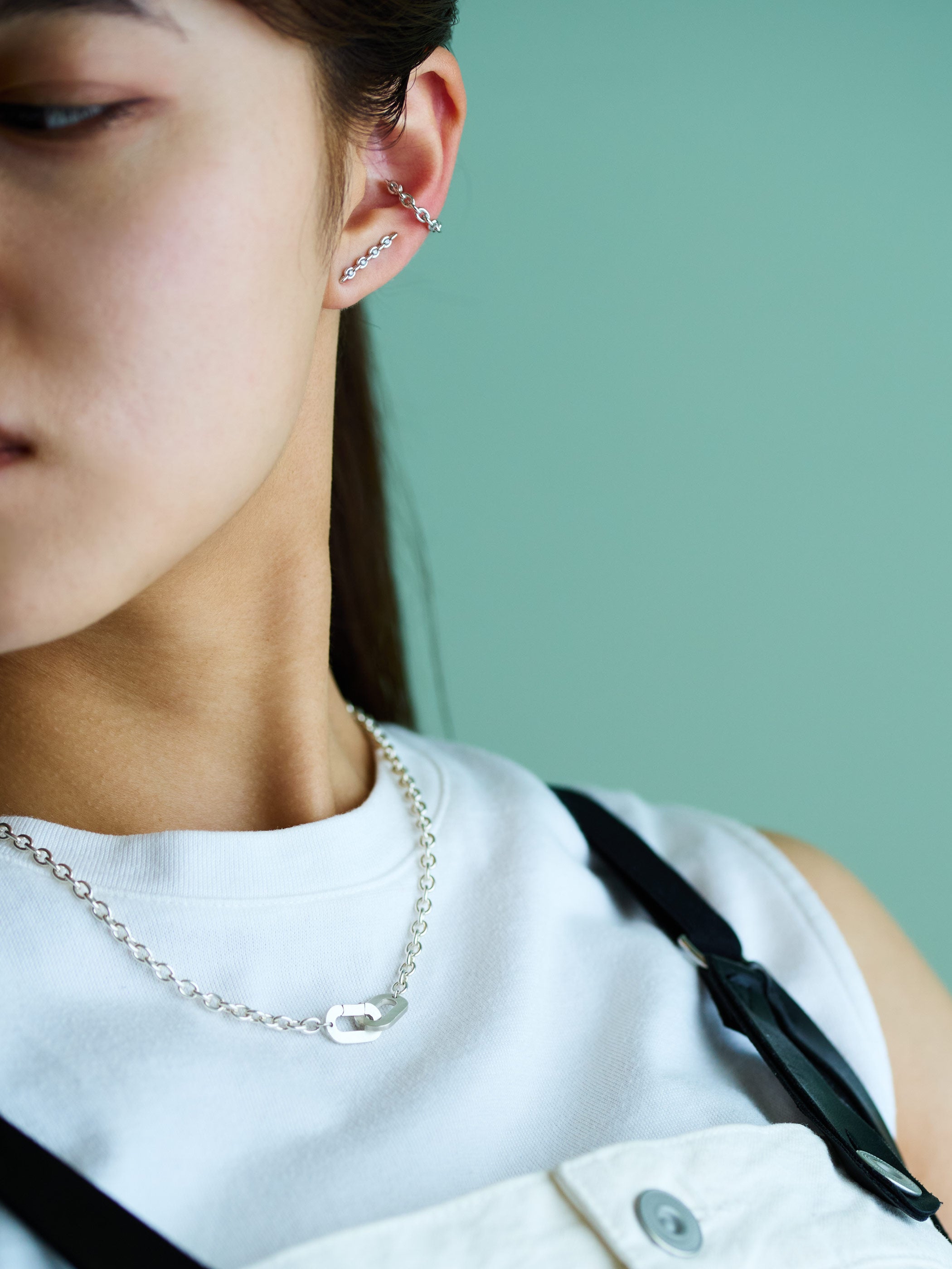 JOINT / Silver / Necklace / Round Chain
