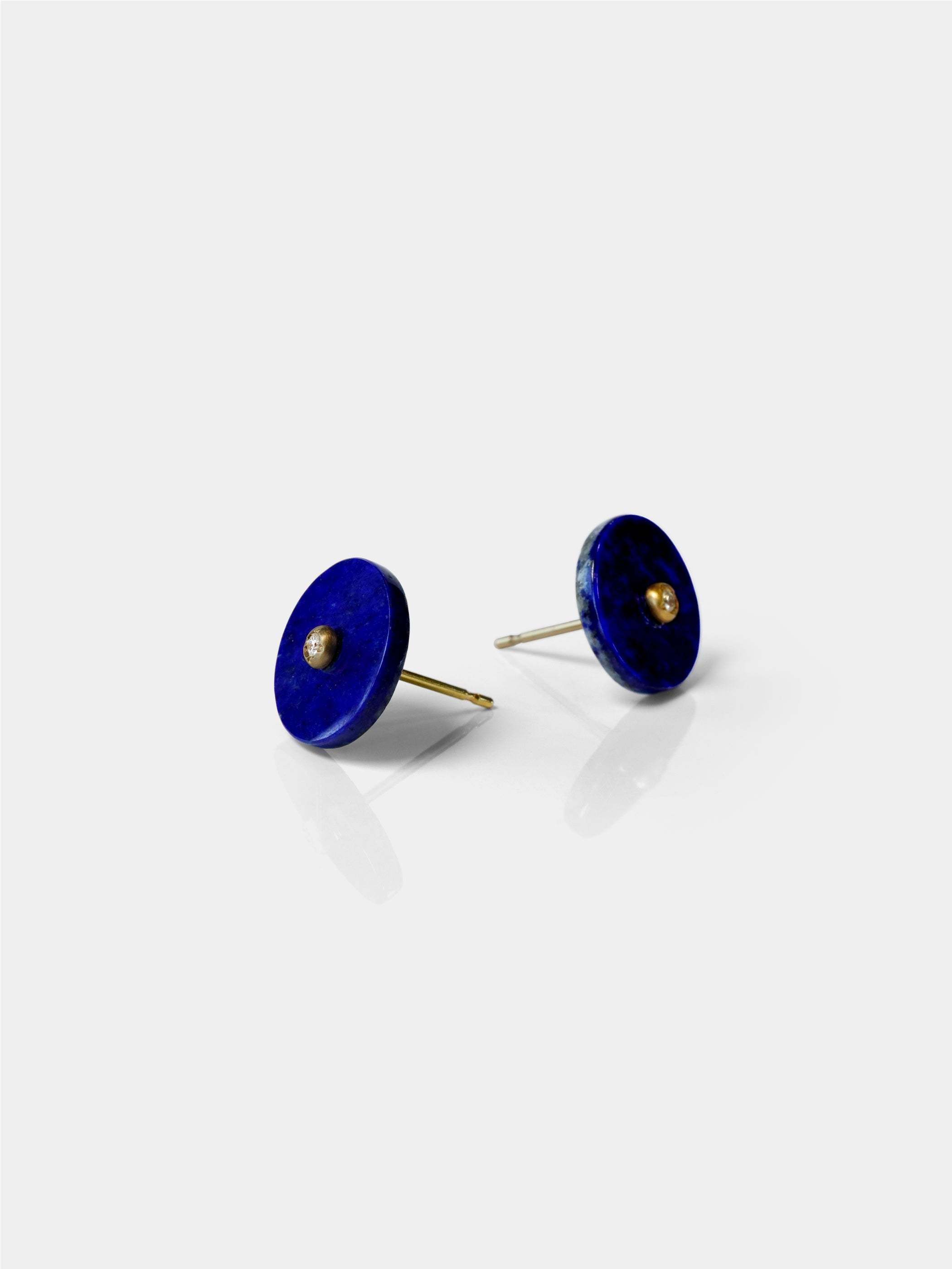 PINS / Pierced Earrings / Lapis Lazuli