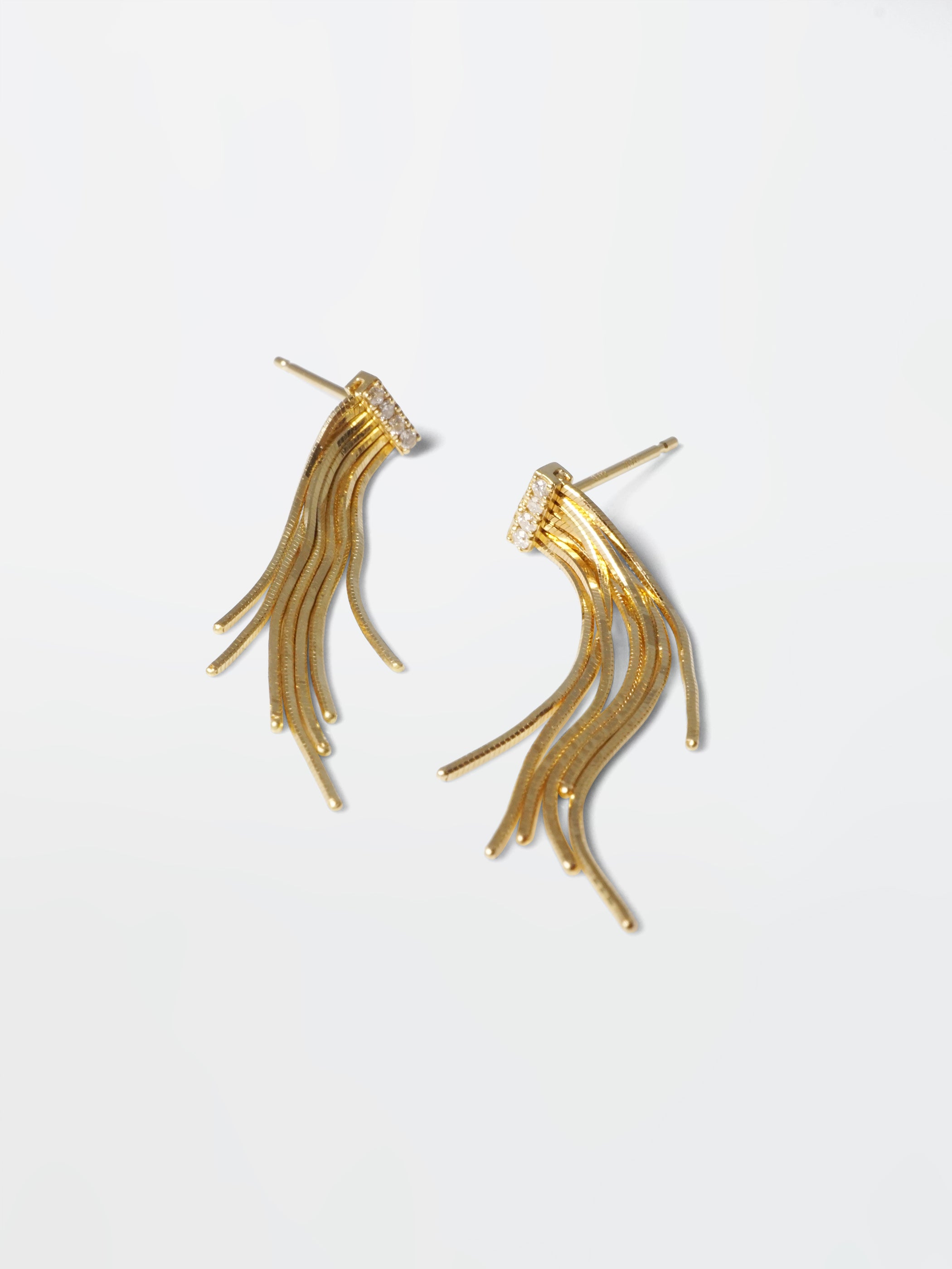 FRINGE_Pierced Earrings_Middle
