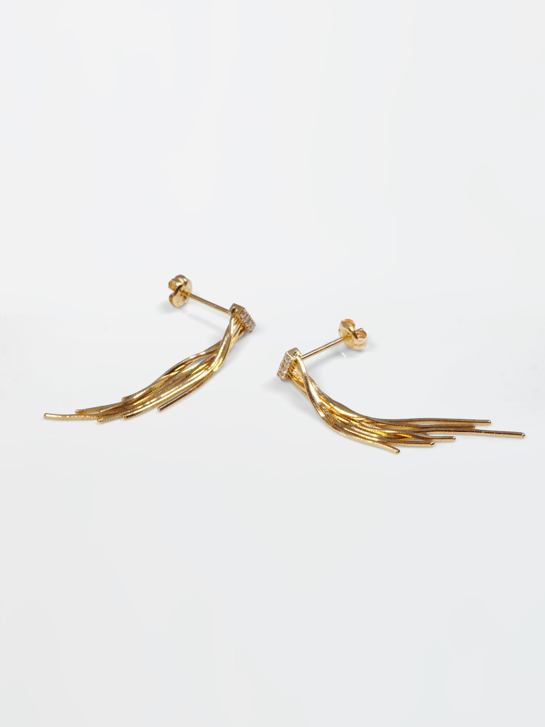 FRINGE_Pierced Earrings_Middle