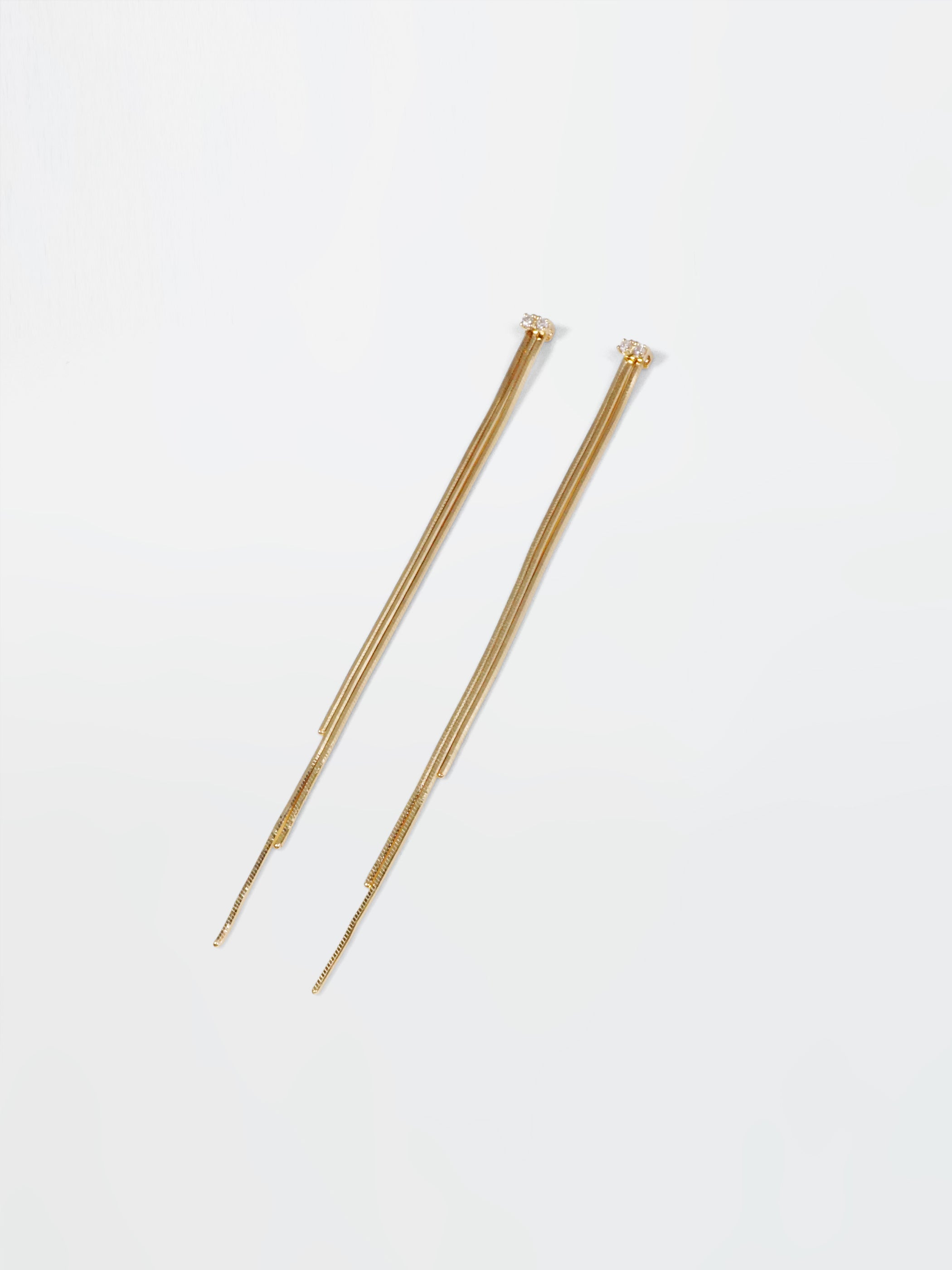 FRINGE / Pierced Earrings / Long
