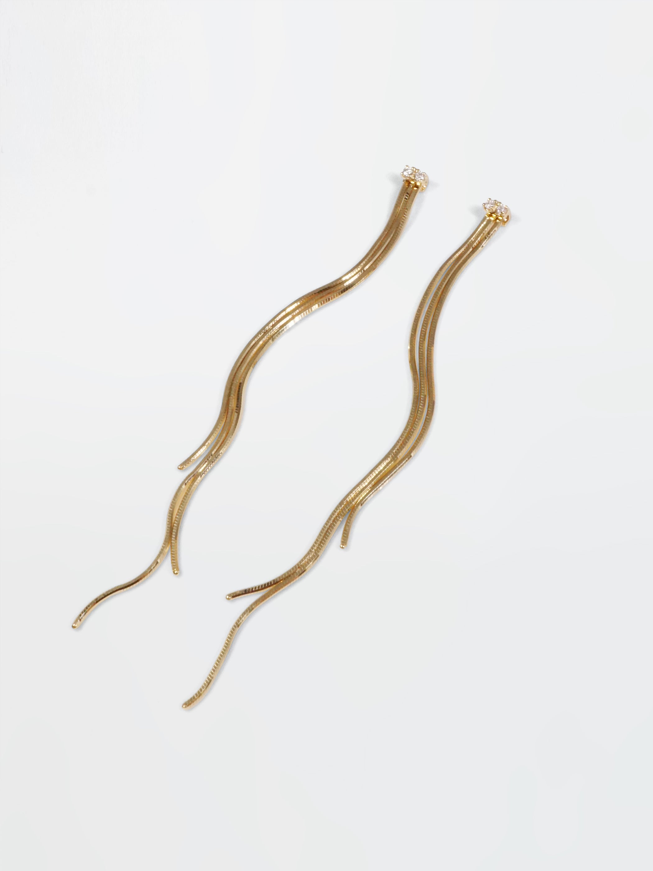 FRINGE / Pierced Earrings / Long