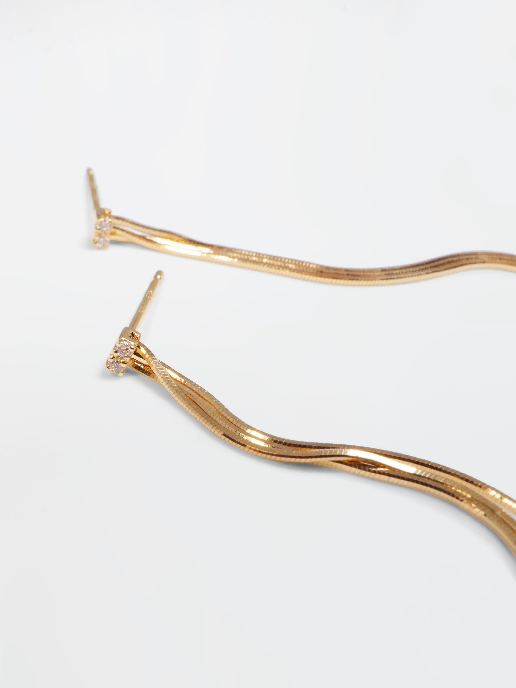 FRINGE / Pierced Earrings / Long