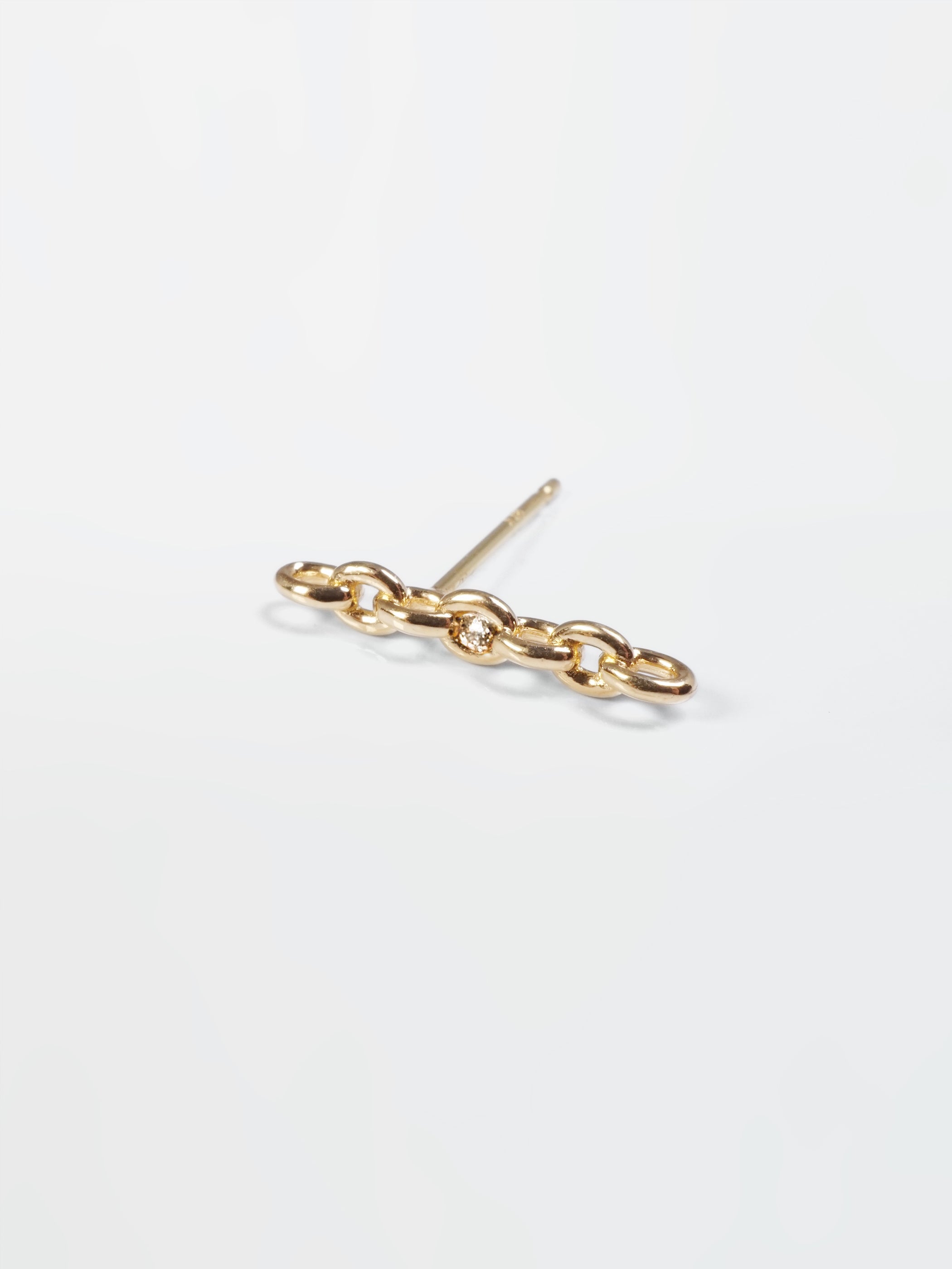 SETTING / Pierced Earring / 7PCS / 1Diamond