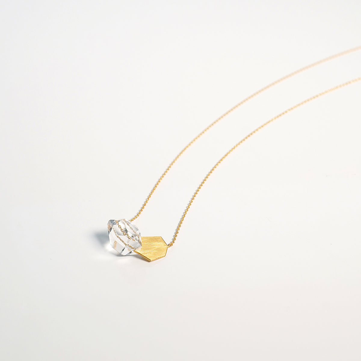 HERKIMER DIAMOND QUARTZ / CLASH / Necklace