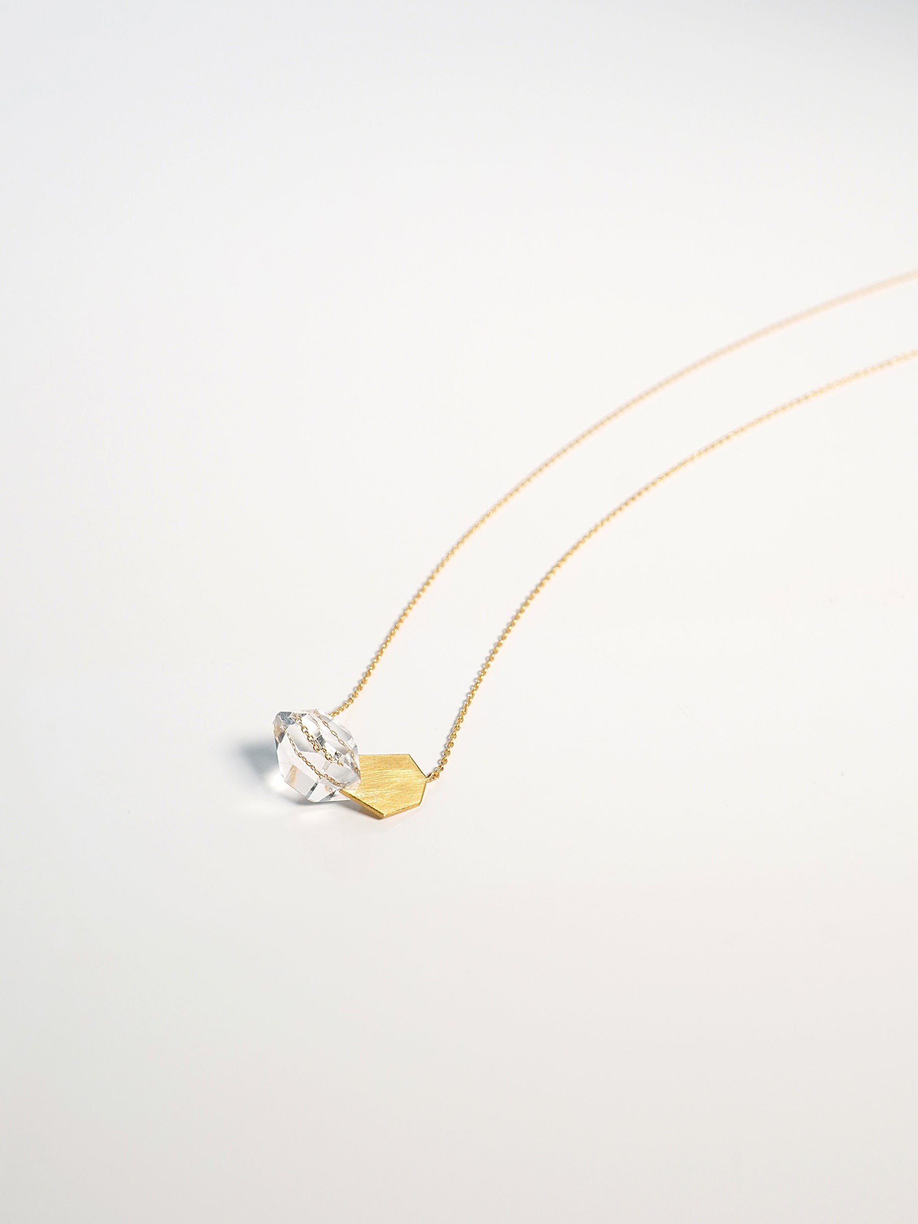 HERKIMER DIAMOND QUARTZ / CLASH / Necklace