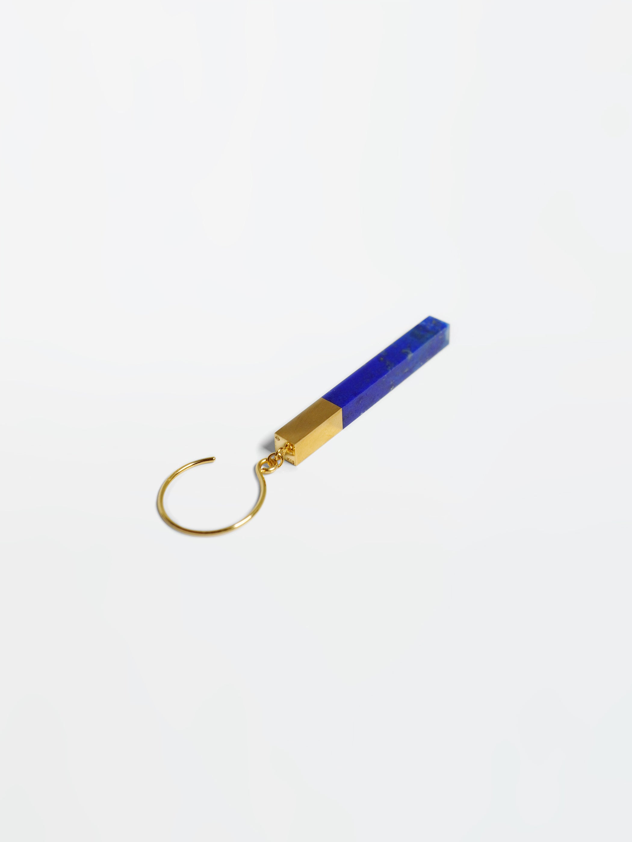 STICK_Pierced Earring_Hook L_Lapis Lazuli